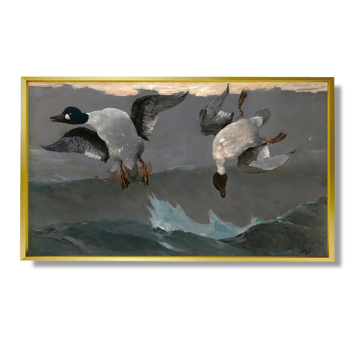 Right and Left - Winslow Homer