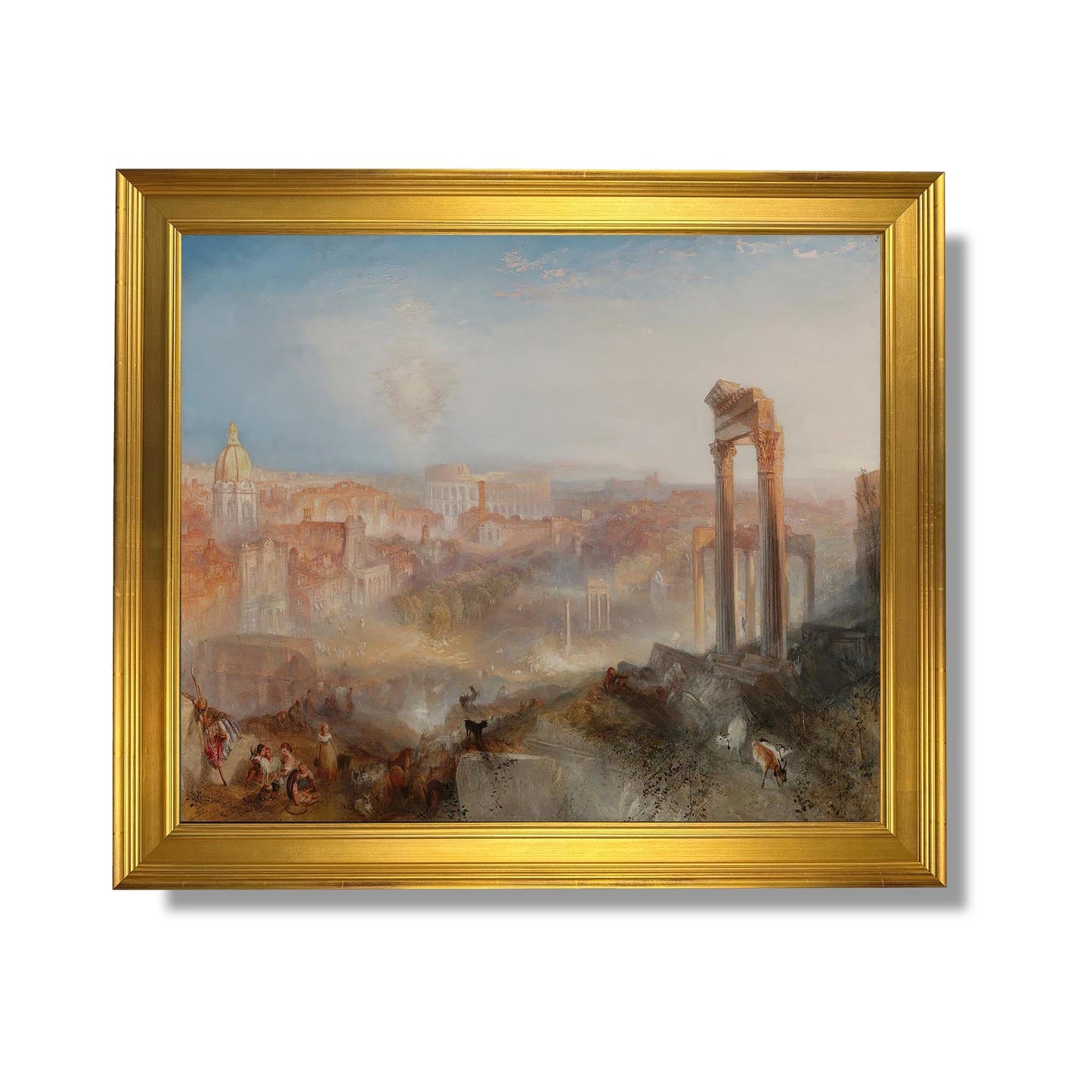 Rom – Campo Vaccino – Joseph Mallord William Turner