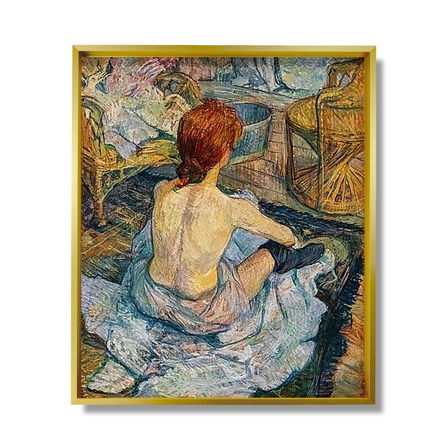 Rousse, La Toilette - Henri de Toulouse-Lautrec