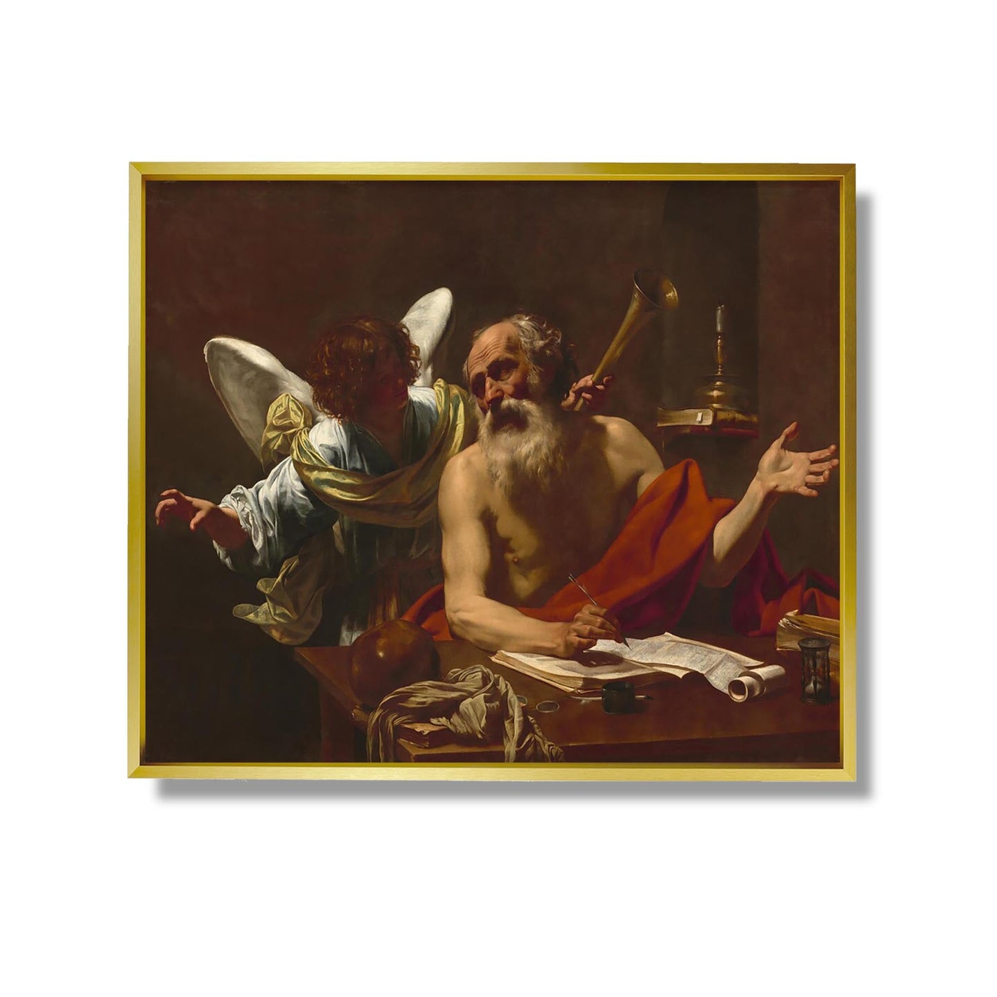 Saint Jérôme et l'Ange - Simon Vouet