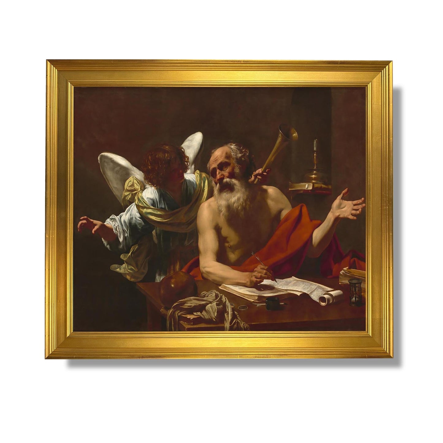 Saint Jérôme et l'Ange - Simon Vouet