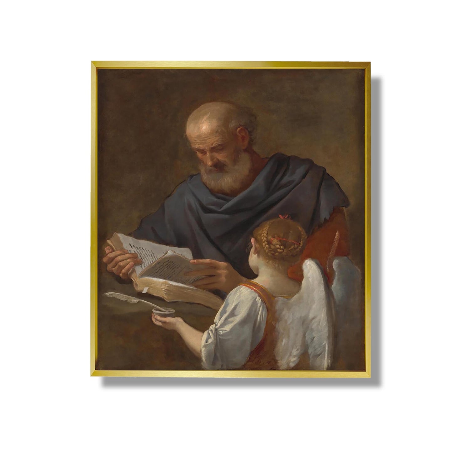 Saint Matthieu et l'Ange - Simone Cantarini