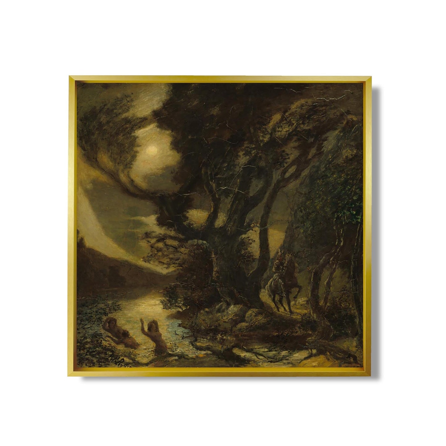 Siegfried and the Rhine Maidens - Albert Pinkham Ryder