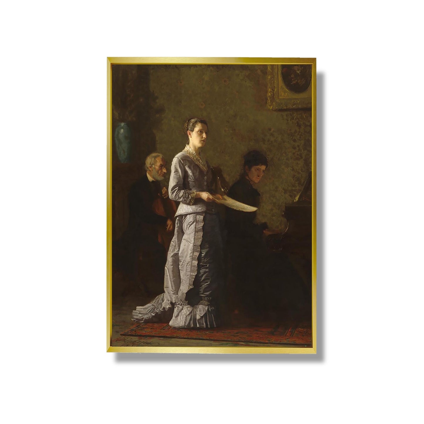 Singing a Pathetic Song - Thomas Eakins