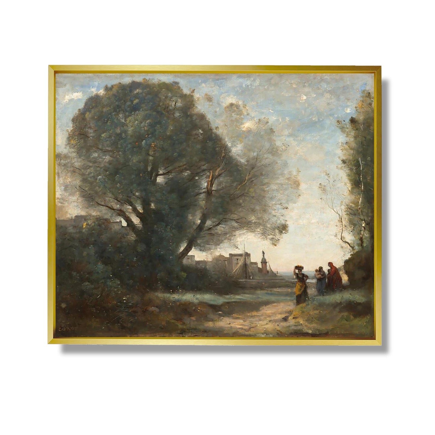 Souvenir de Terracina - Jean-Baptiste-Camille Corot