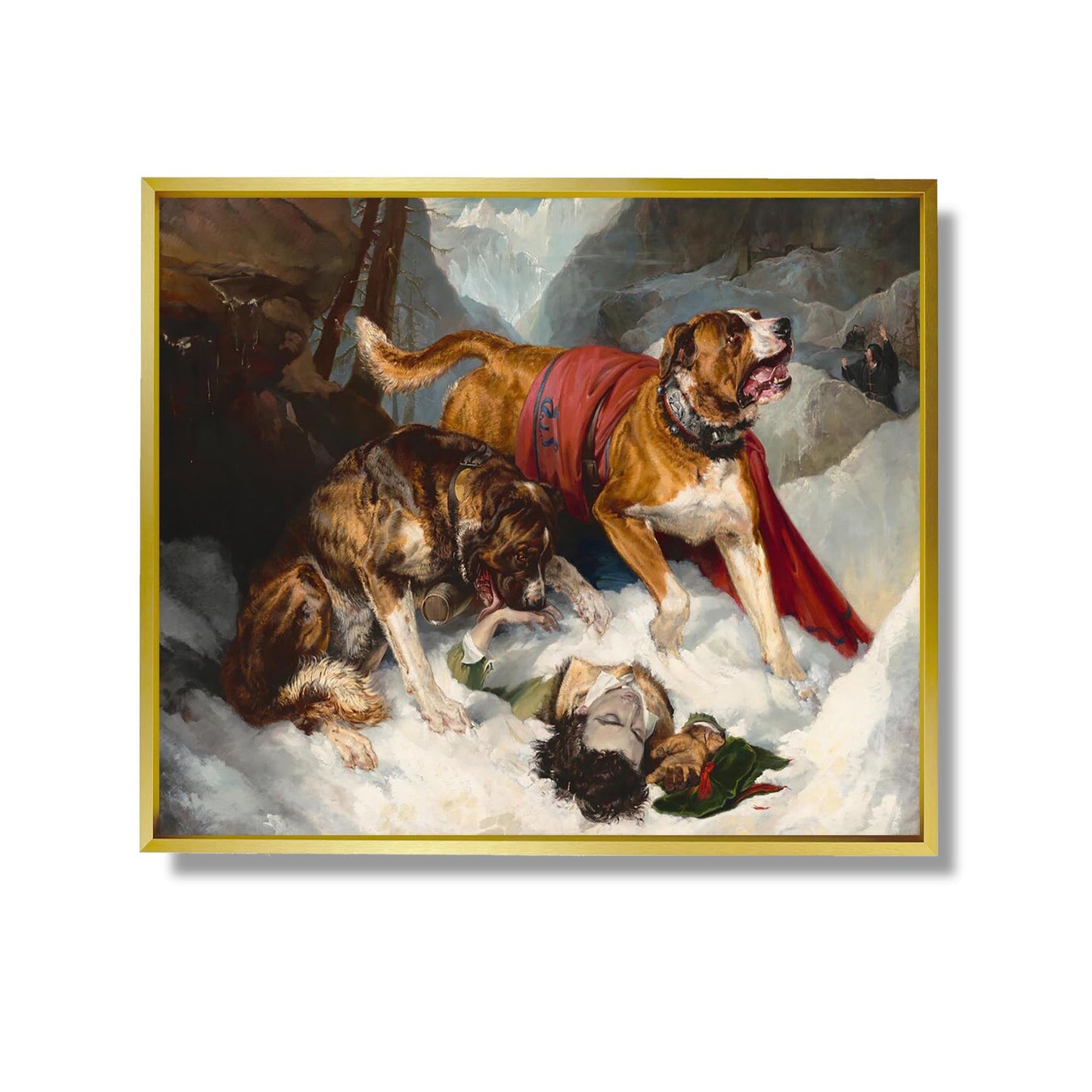 St. Bernard Dogs - Sir Edwin Landseer