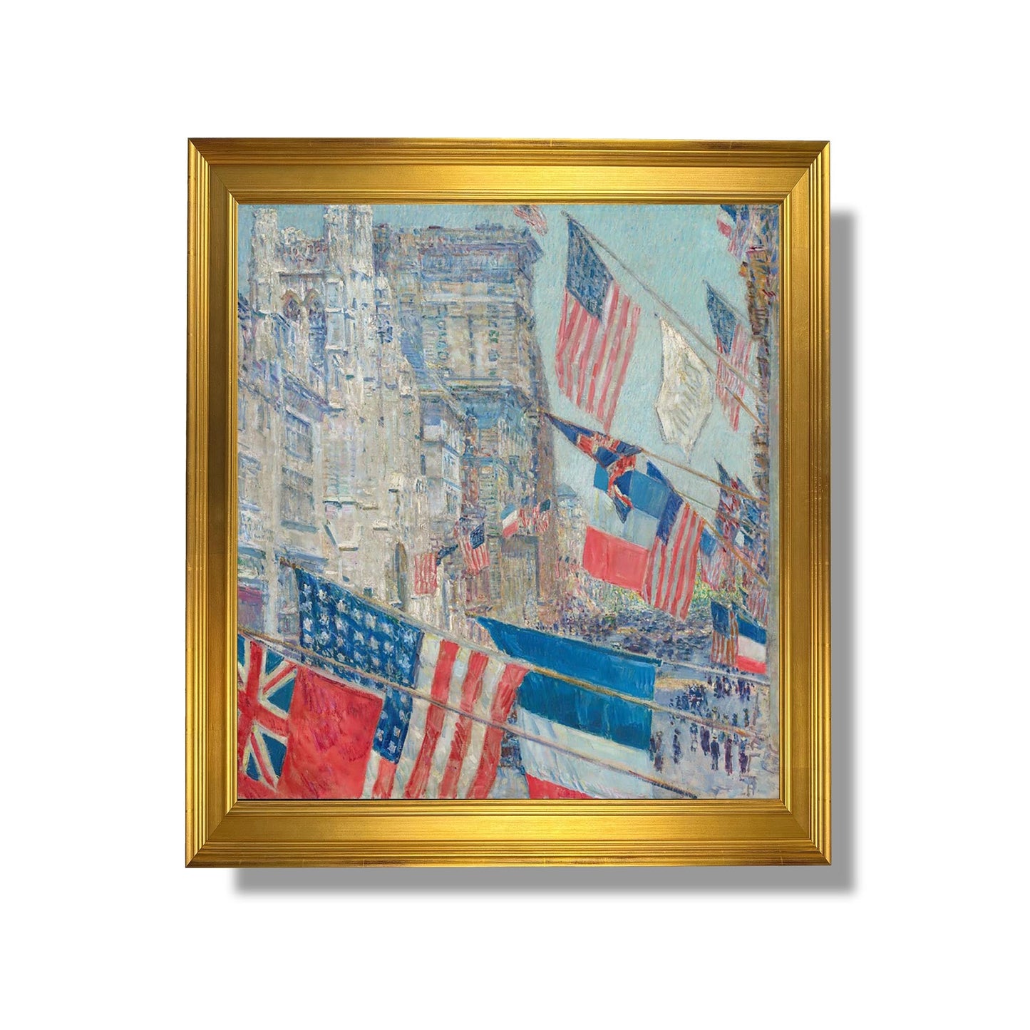 Die Allee der Verbündeten und des Sieges - Childe Hassam