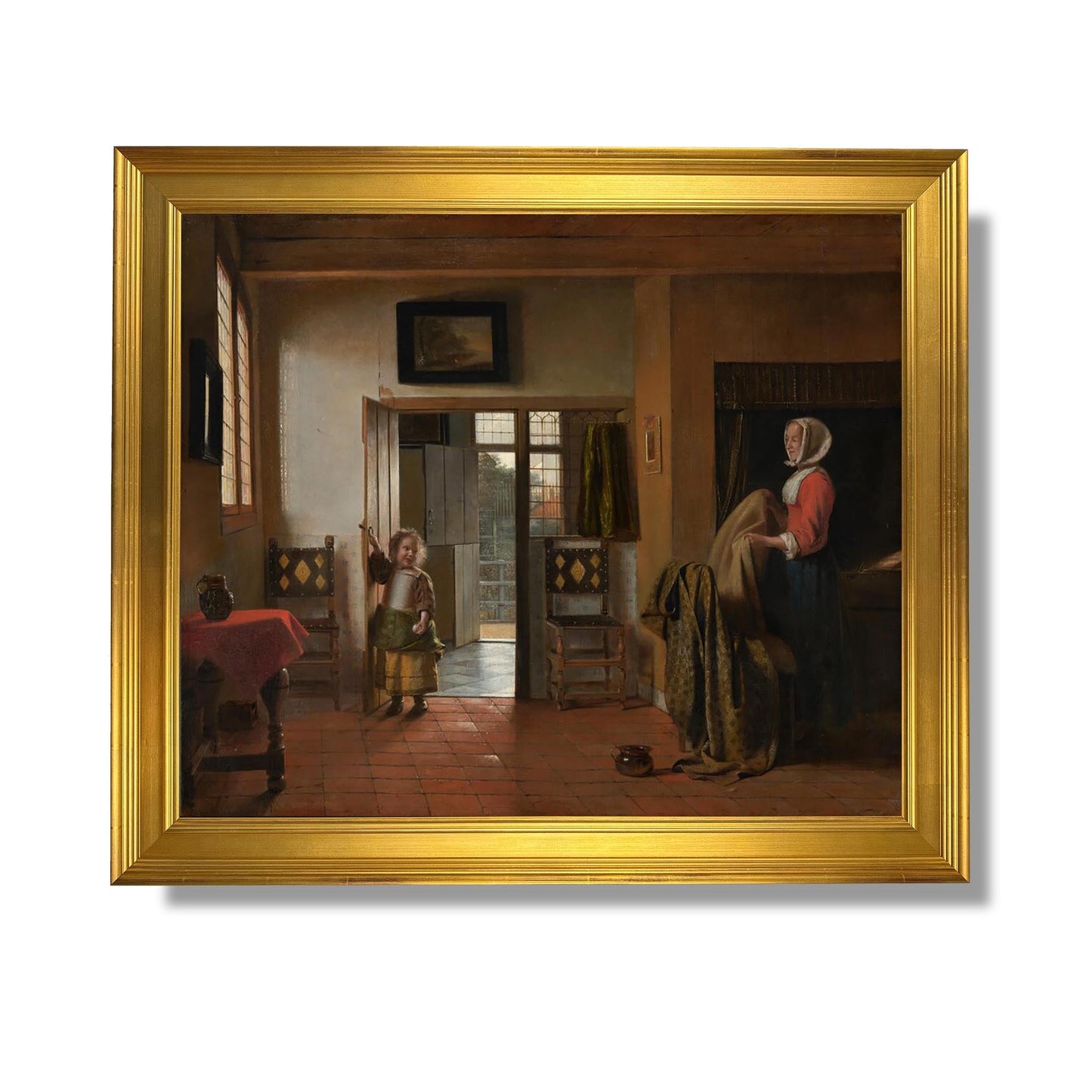 The Bedroom - Pieter de Hooch