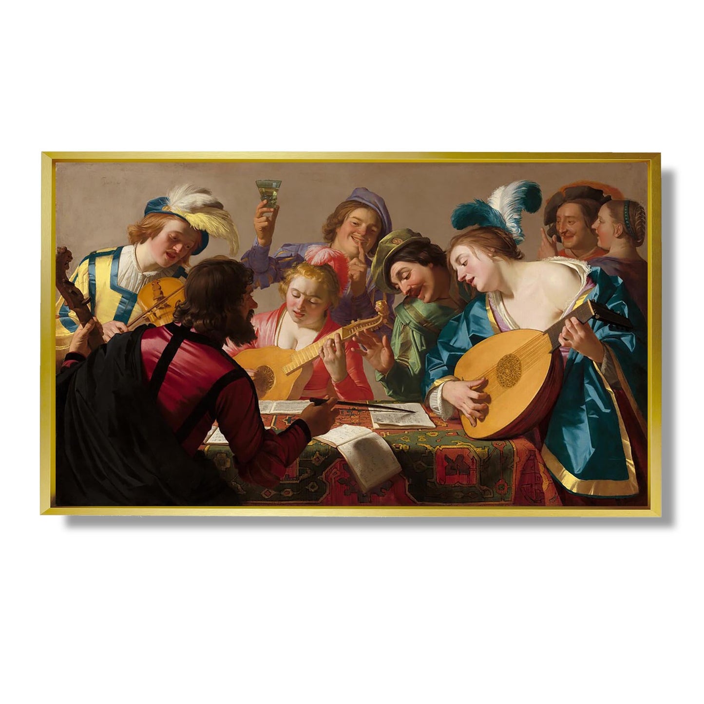 The Concert - Gerrit van Honthorst