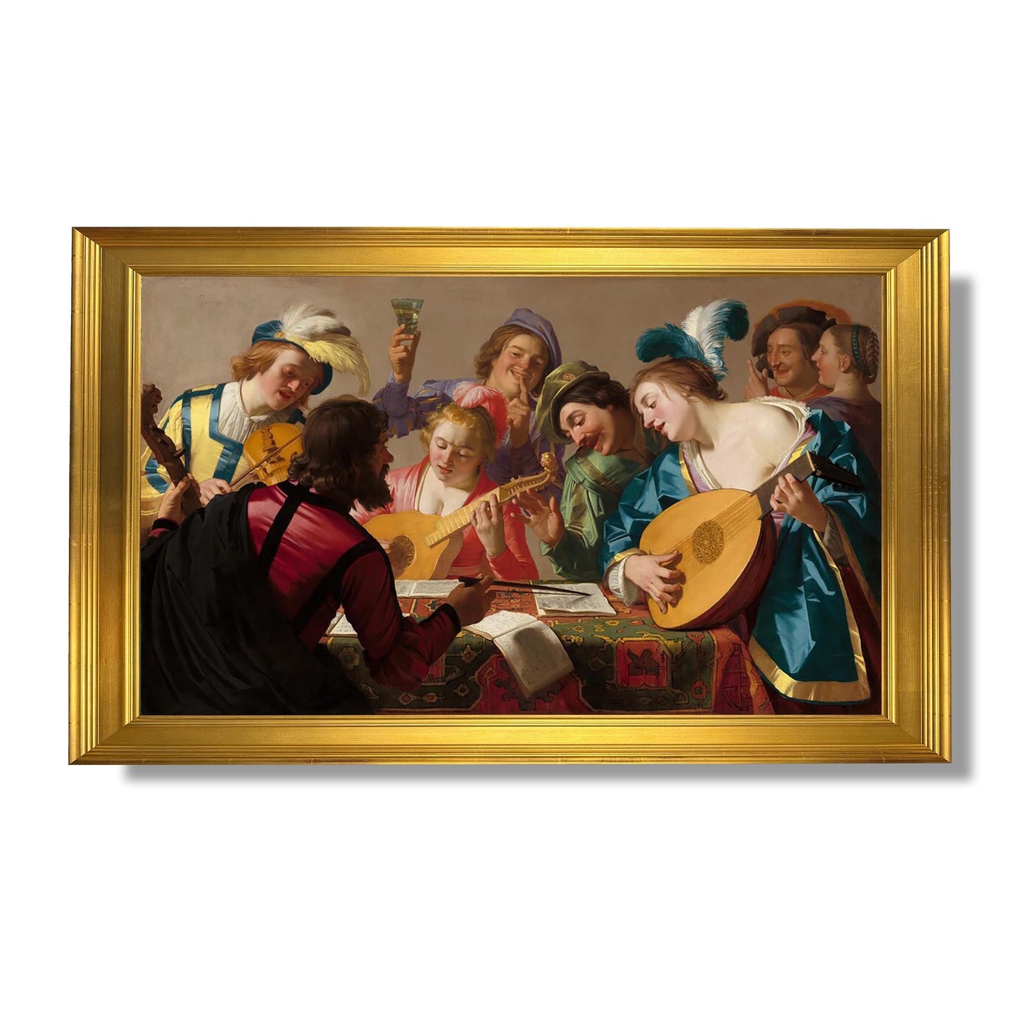 The Concert - Gerrit van Honthorst