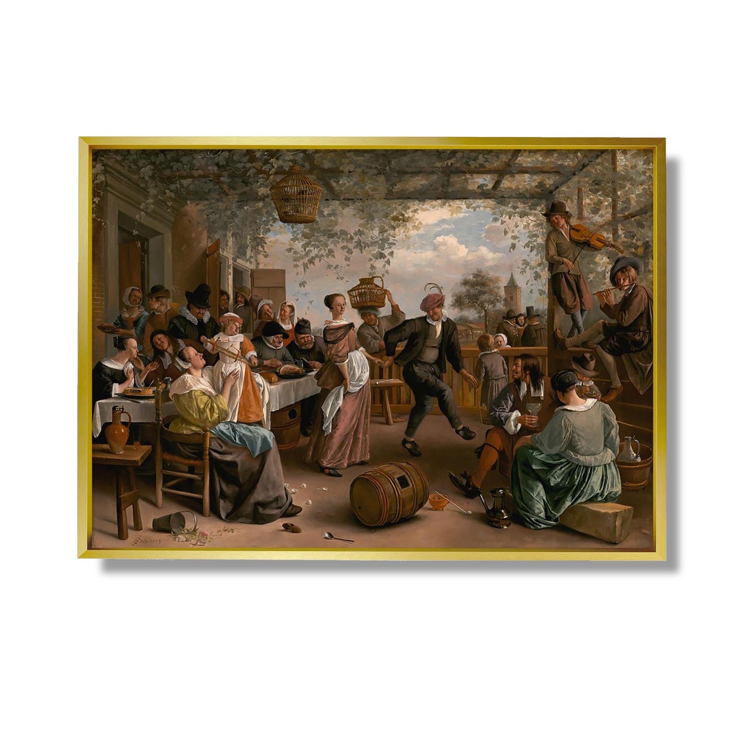The Dancing Couple - Jan Steen