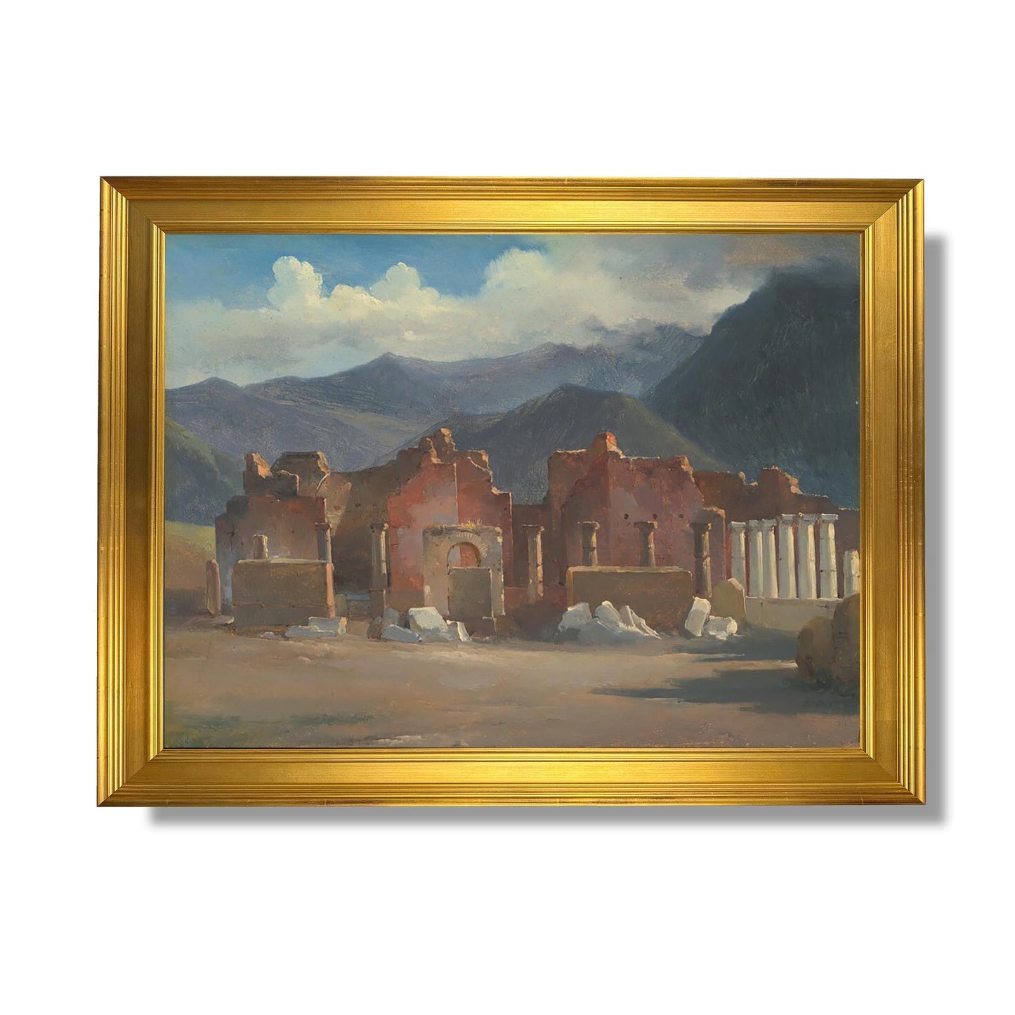 The Forum at Pompeii - Achille-Etna Michallon