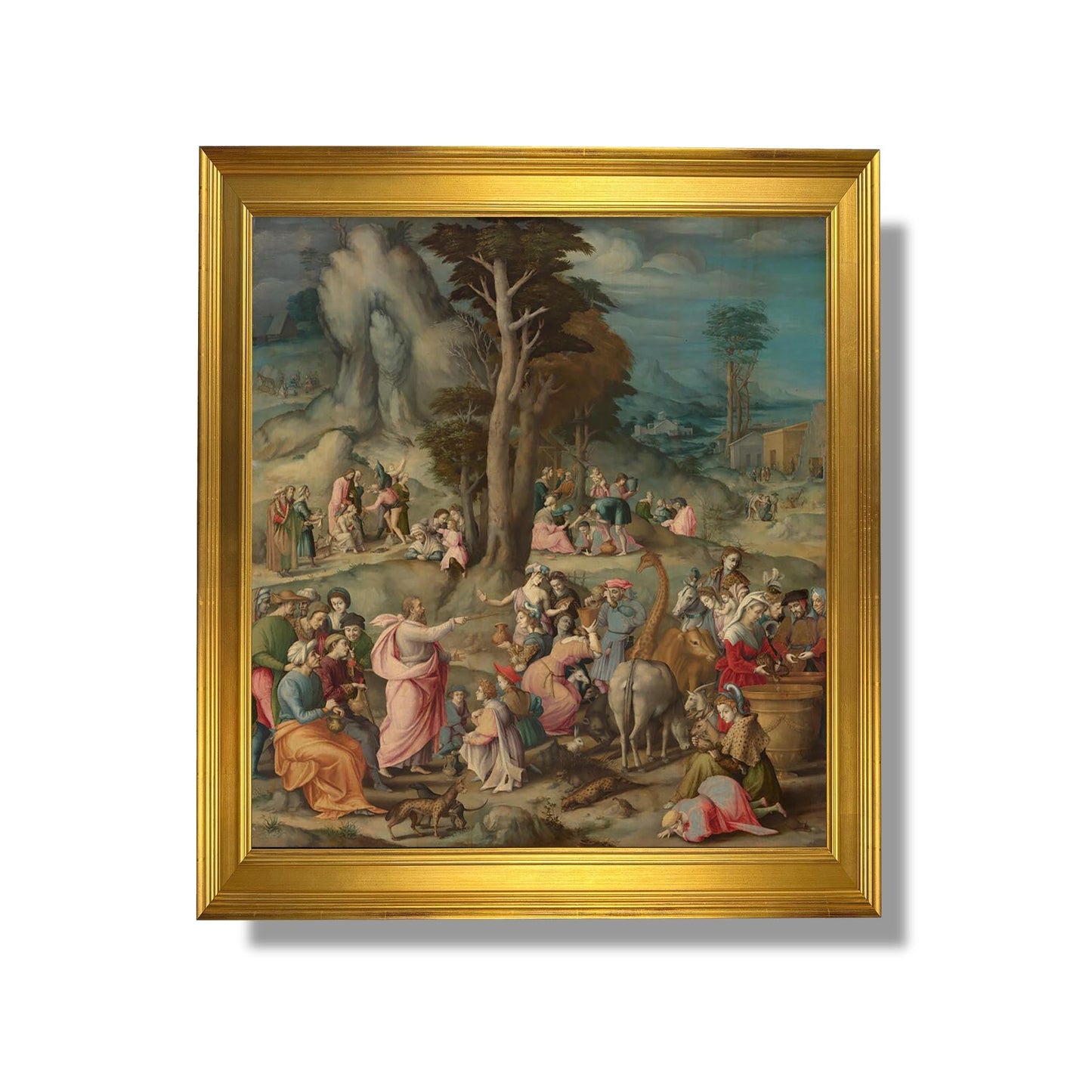 The Gathering of Manna - Bachiacca