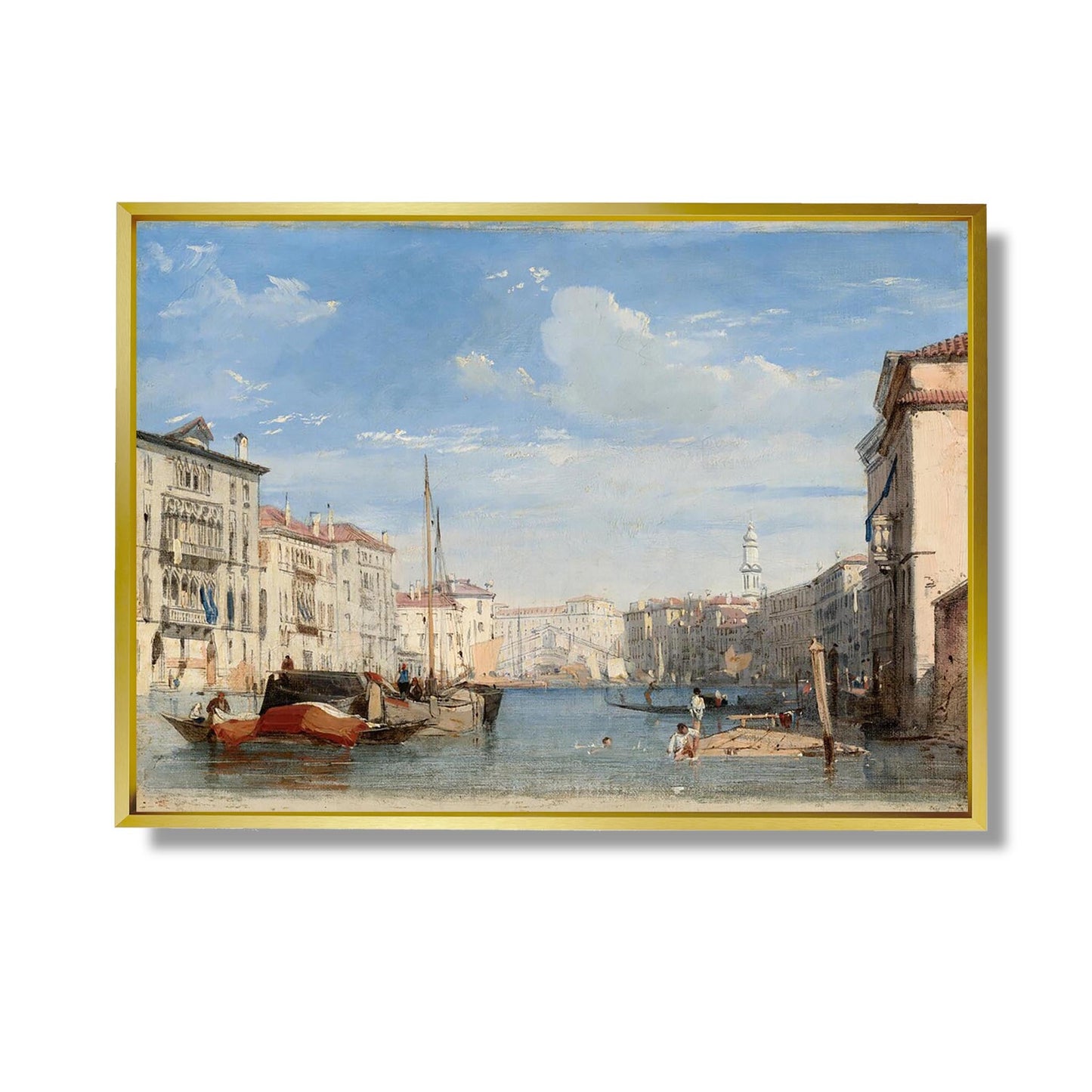 The Grand Canal - Richard Parkes Bonington