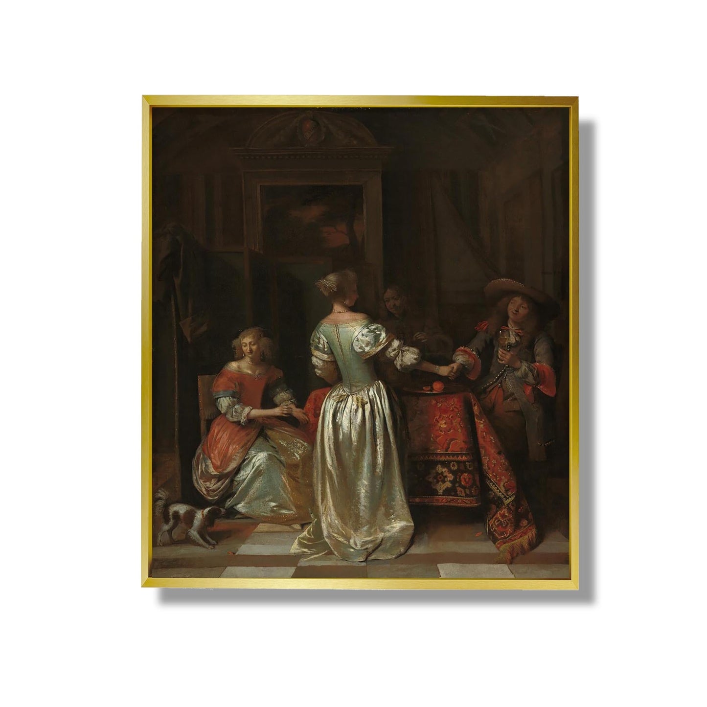 The Greeting - Pieter de Hooch