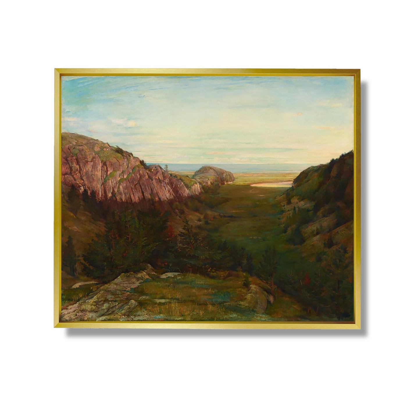 Das letzte Tal - Paradise Rocks - John La Farge