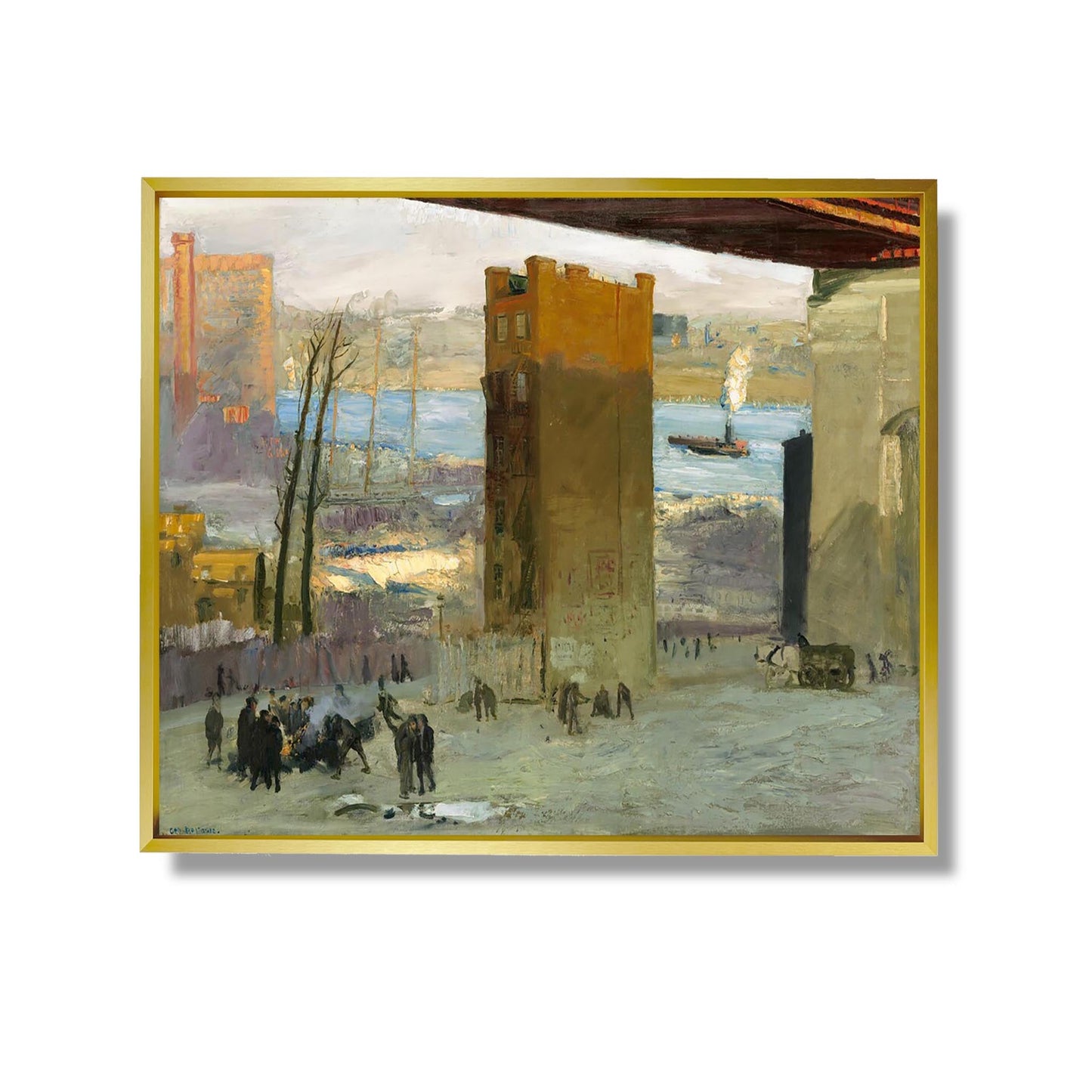 Das einsame Mietshaus - George Bellows