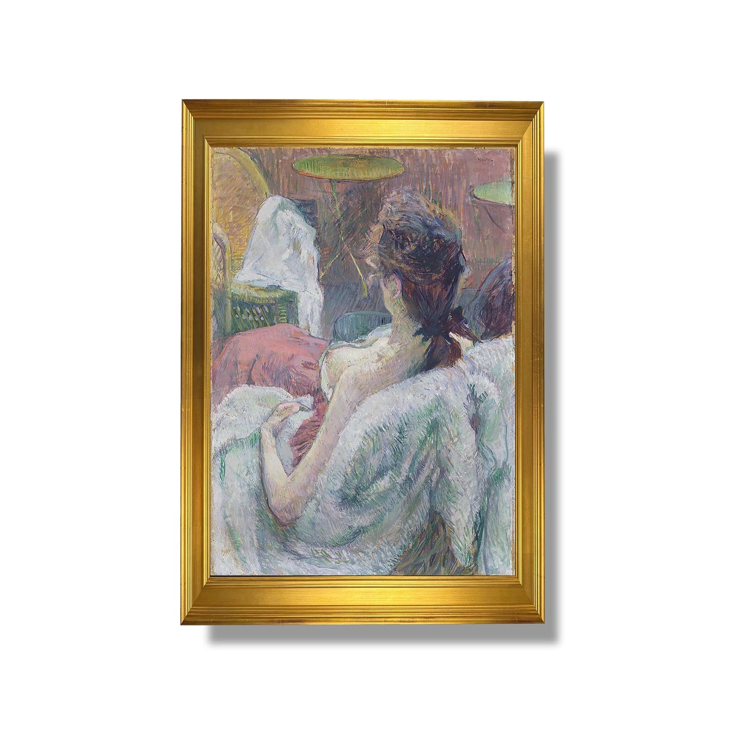 Das ruhende Modell - Henri de Toulouse-Lautrec