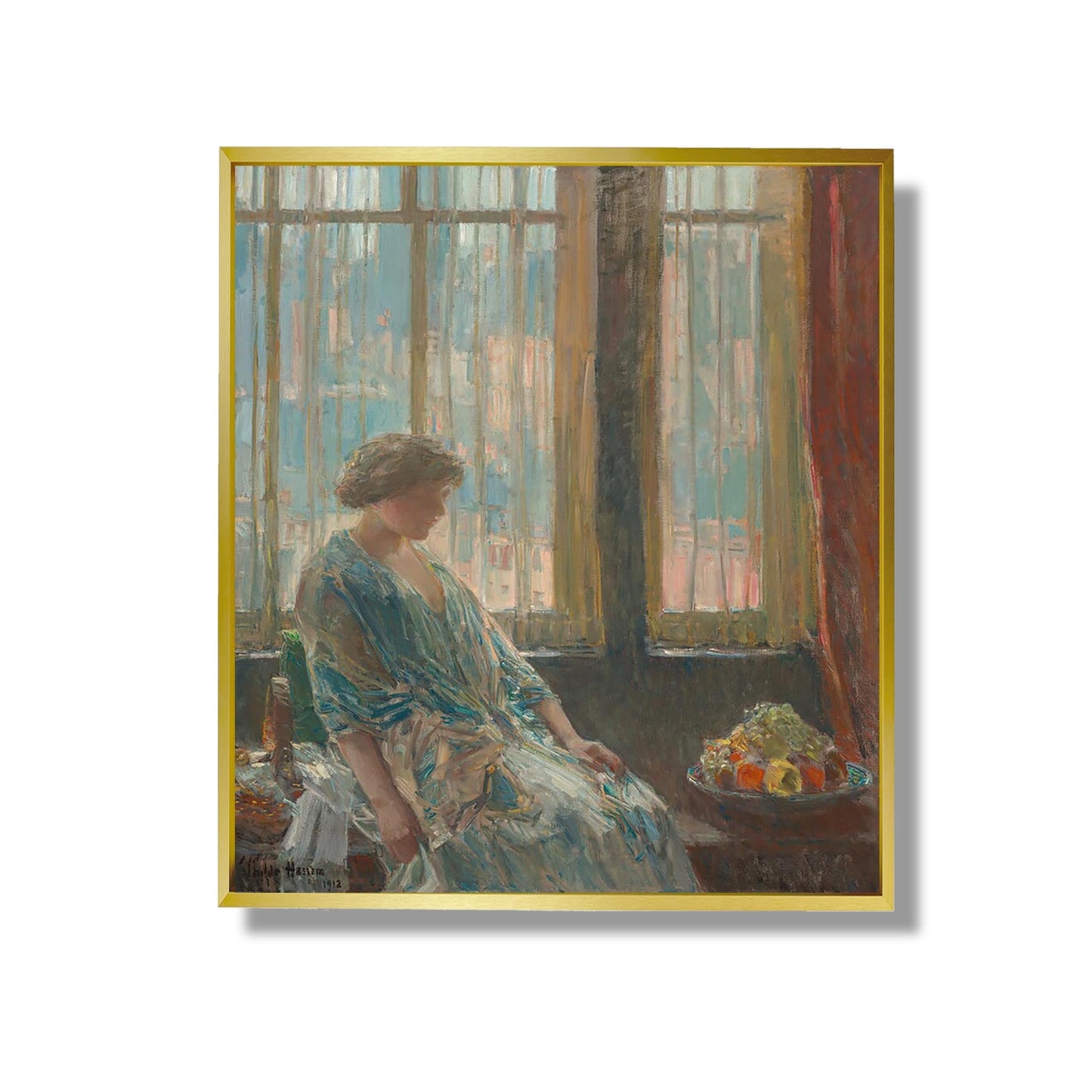 The New York Window - Childe Hassam