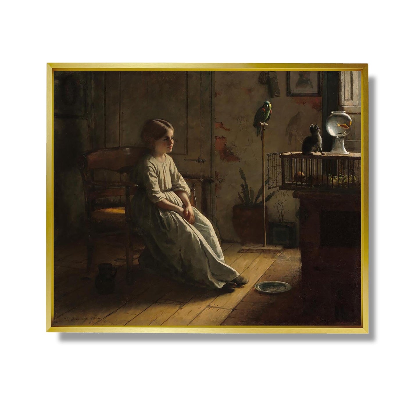 The Pets - Eastman Johnson