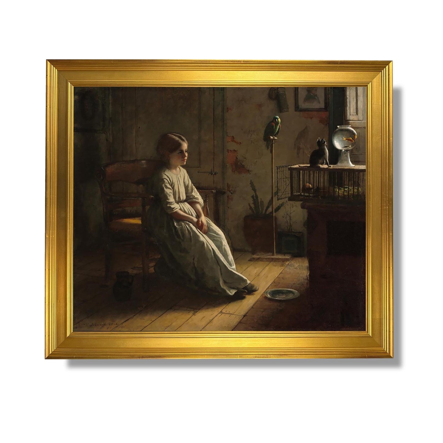 The Pets - Eastman Johnson