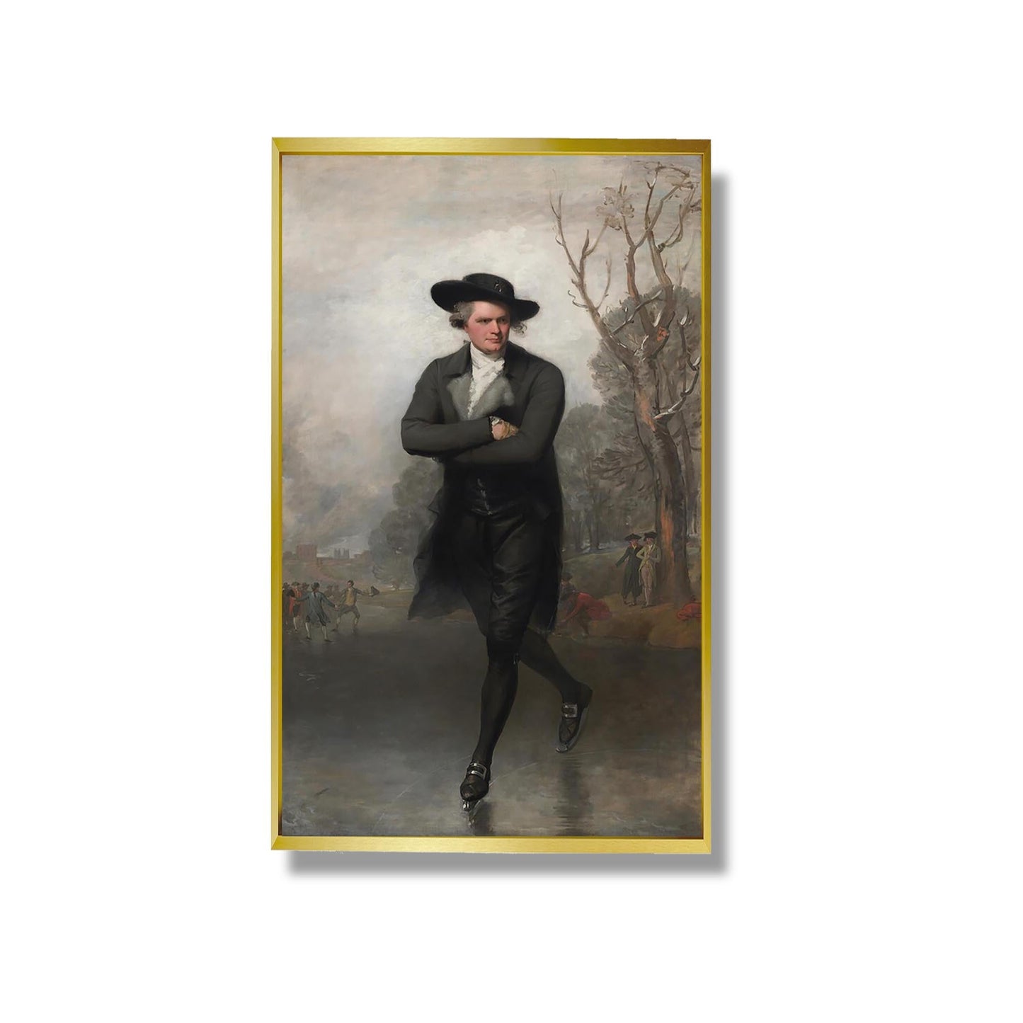 Der Schlittschuhläufer (Porträt von William Grant), - Gilbert Stuart