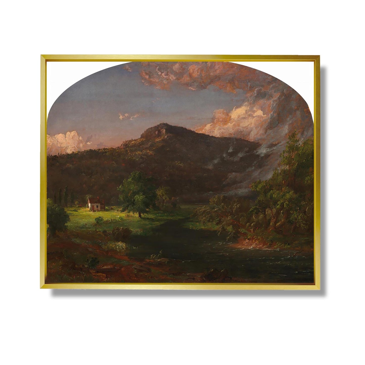 Tourn Mountain, Head Quarters of Washington, Rockland Co., New York - Jasper Francis Cropsey