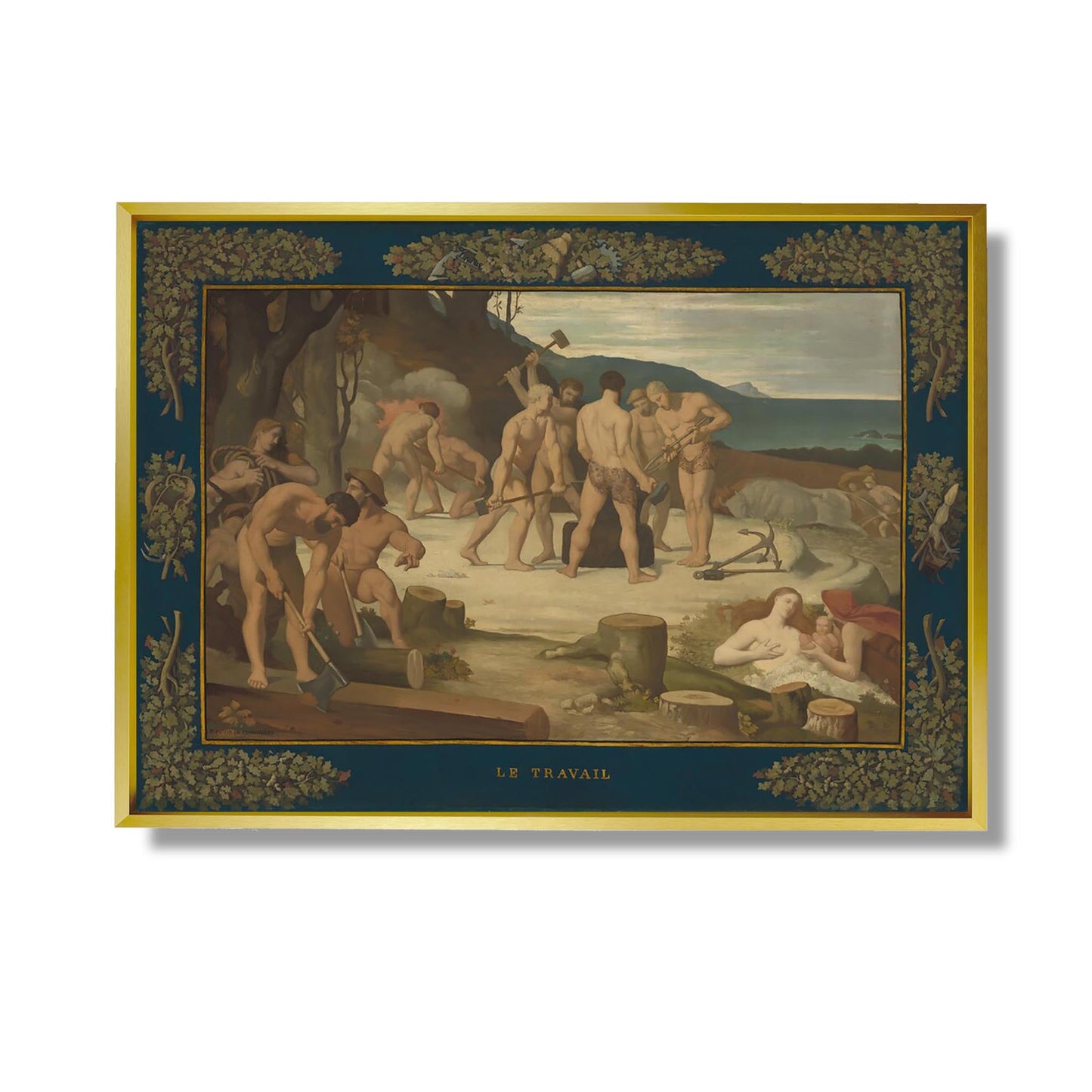 Travail - Pierre Puvis de Chavannes