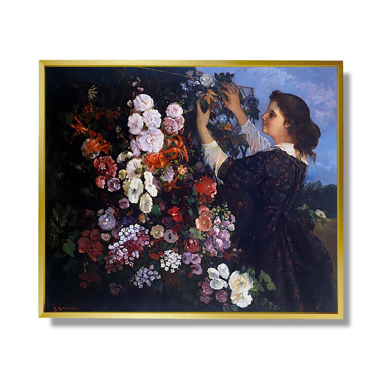 Spalier - Gustave Courbet