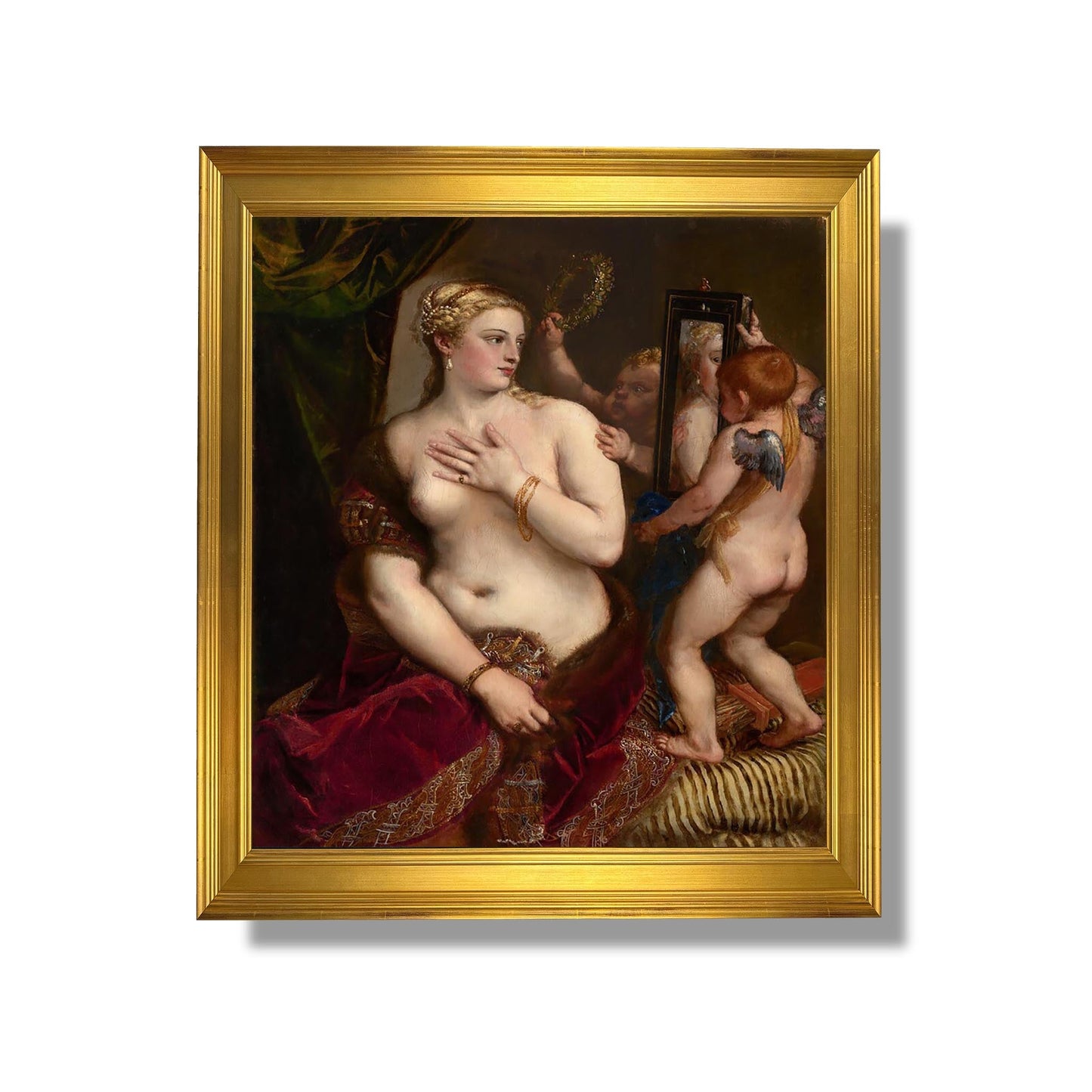 Vénus au miroir - Titian