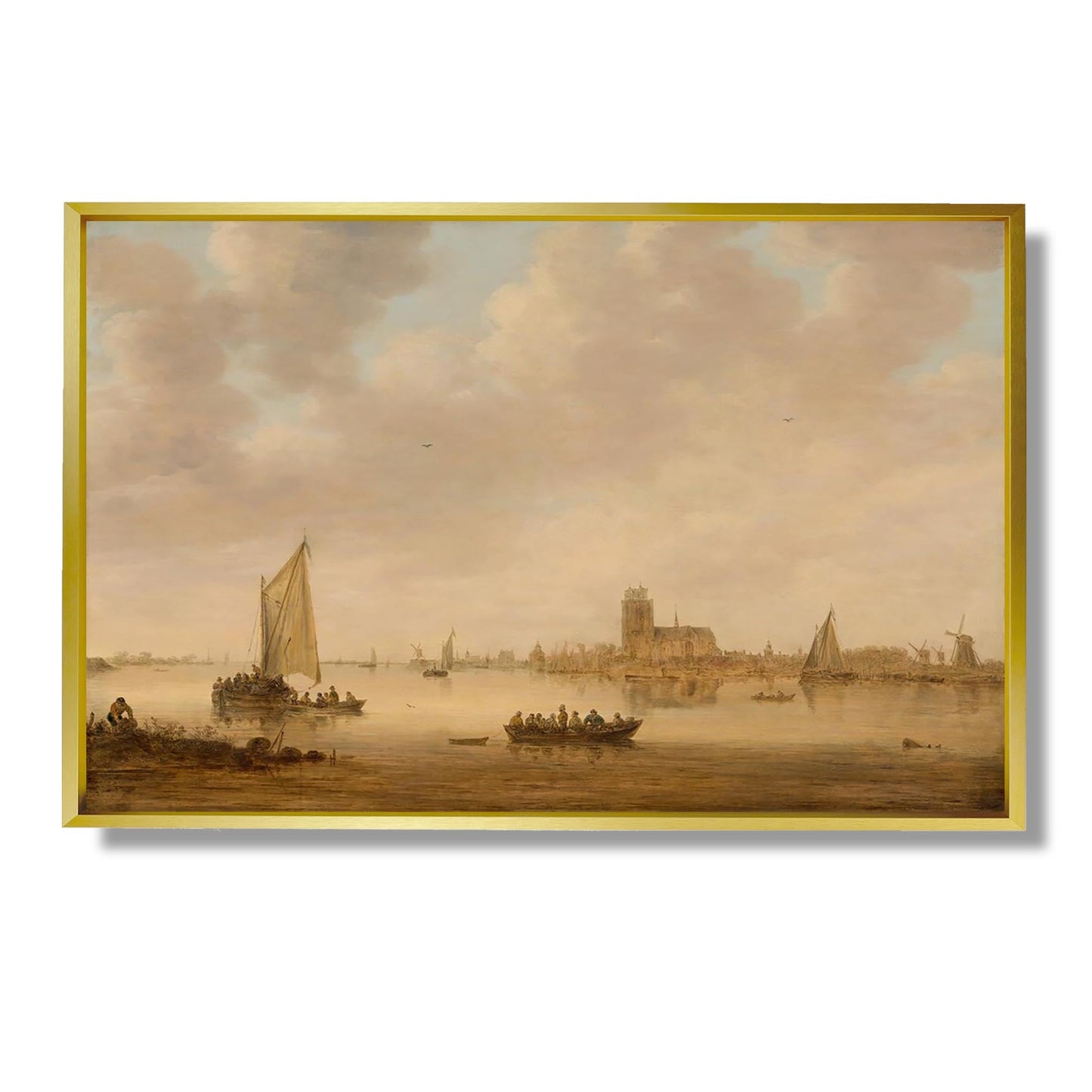 View of Dordrecht from the Dordtse Kil - Jan van Goyen