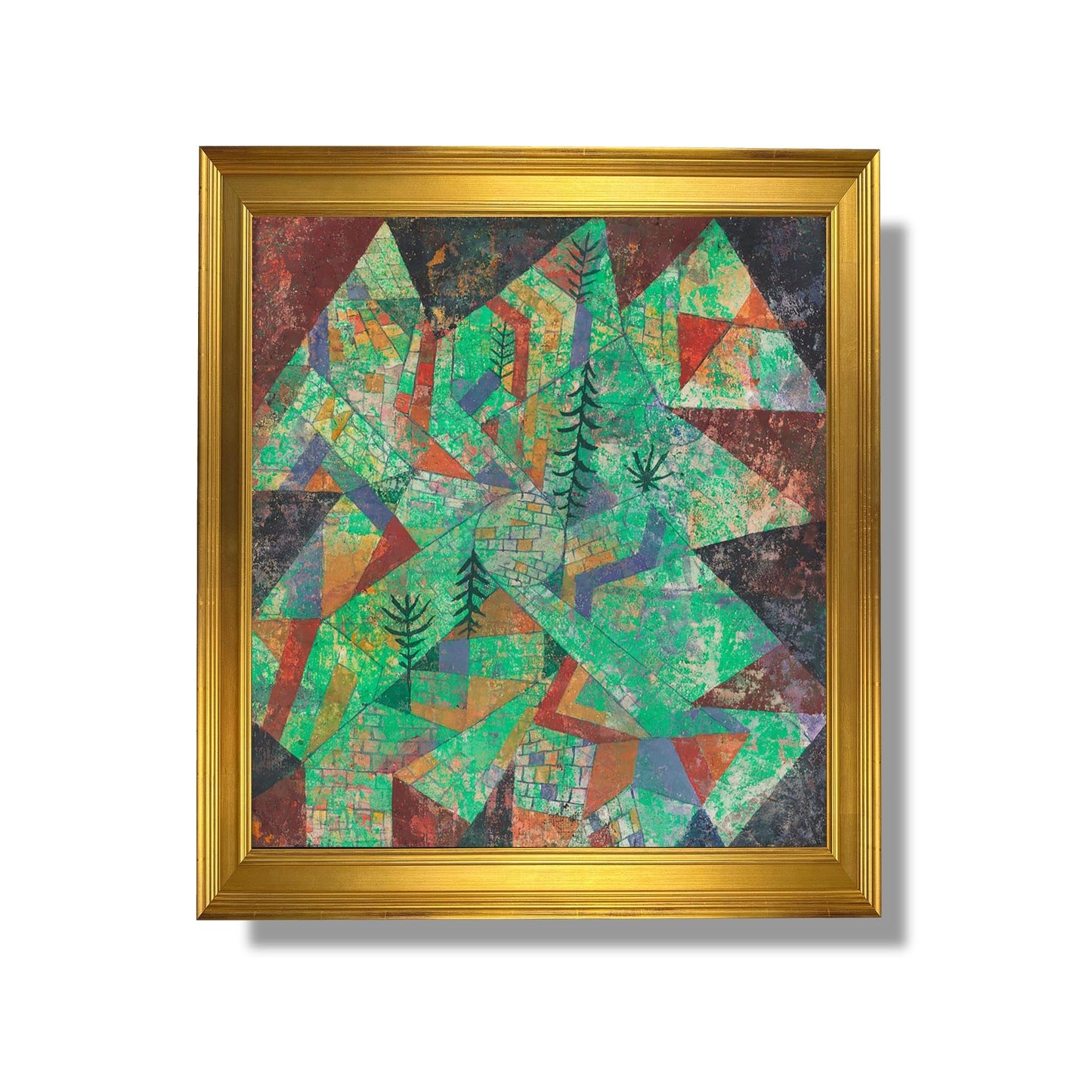 Wald Bau - Paul Klee