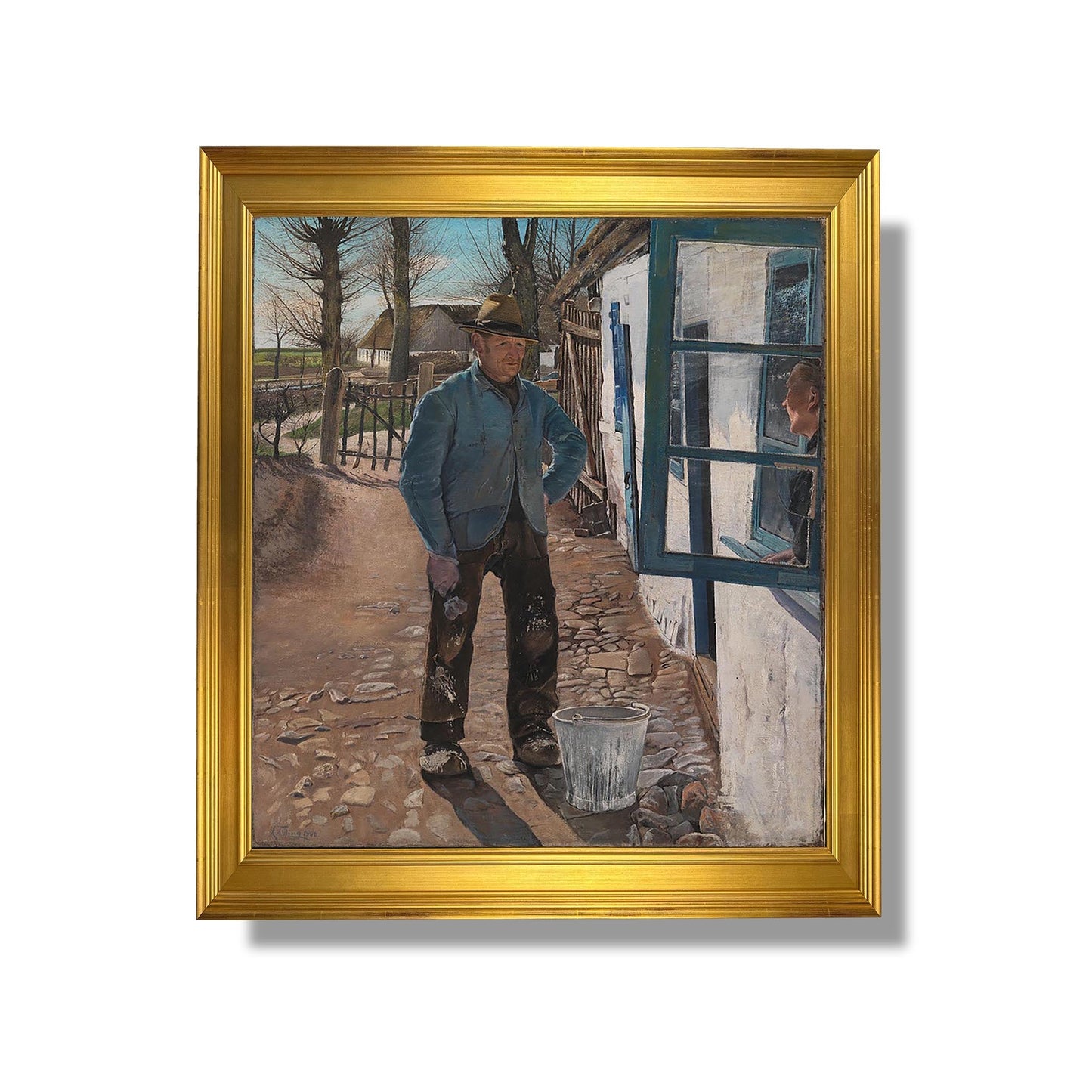 Whitewashing the Old House - LA Ring