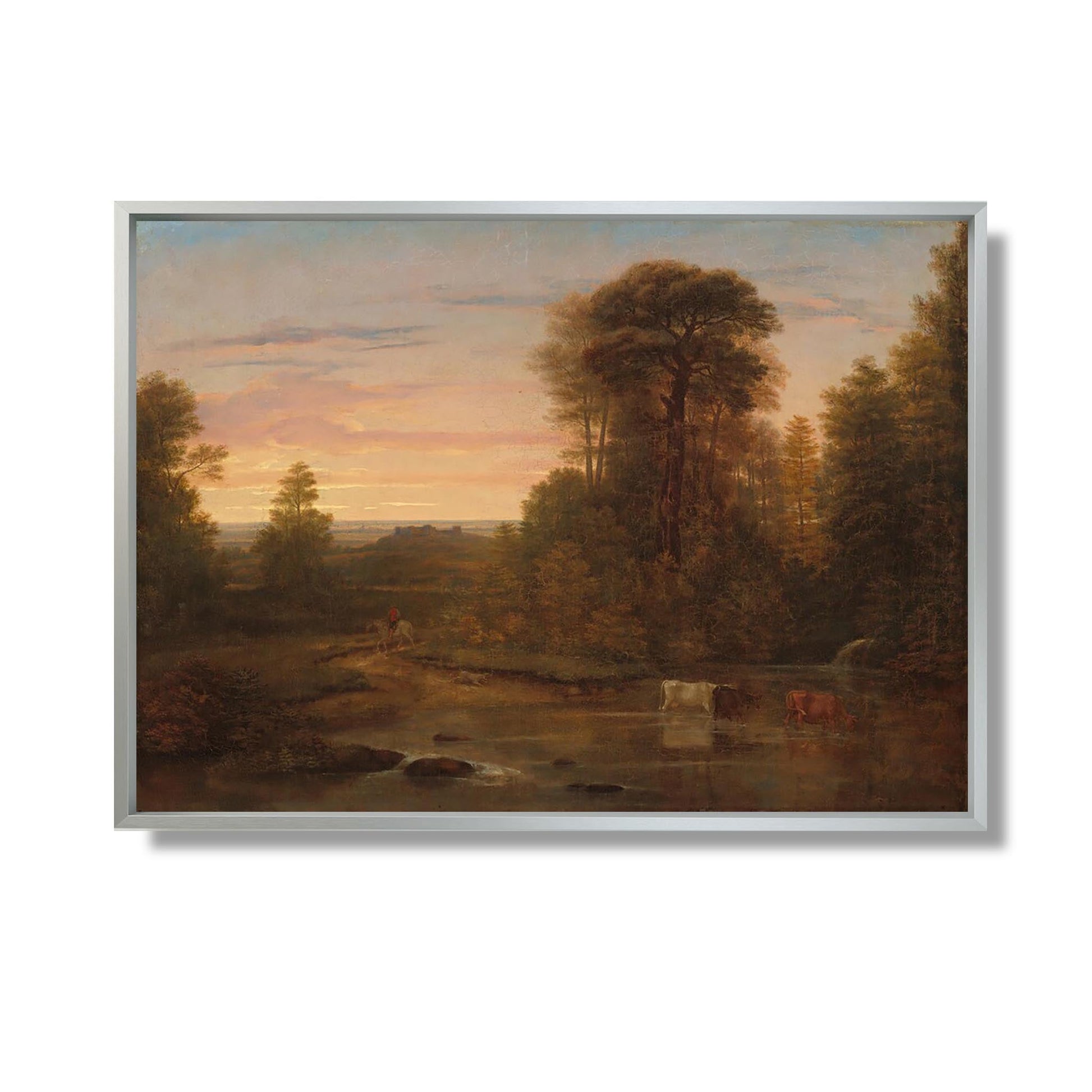 A Landscape after Sunset - Washington Allston - Reproduction Peinture