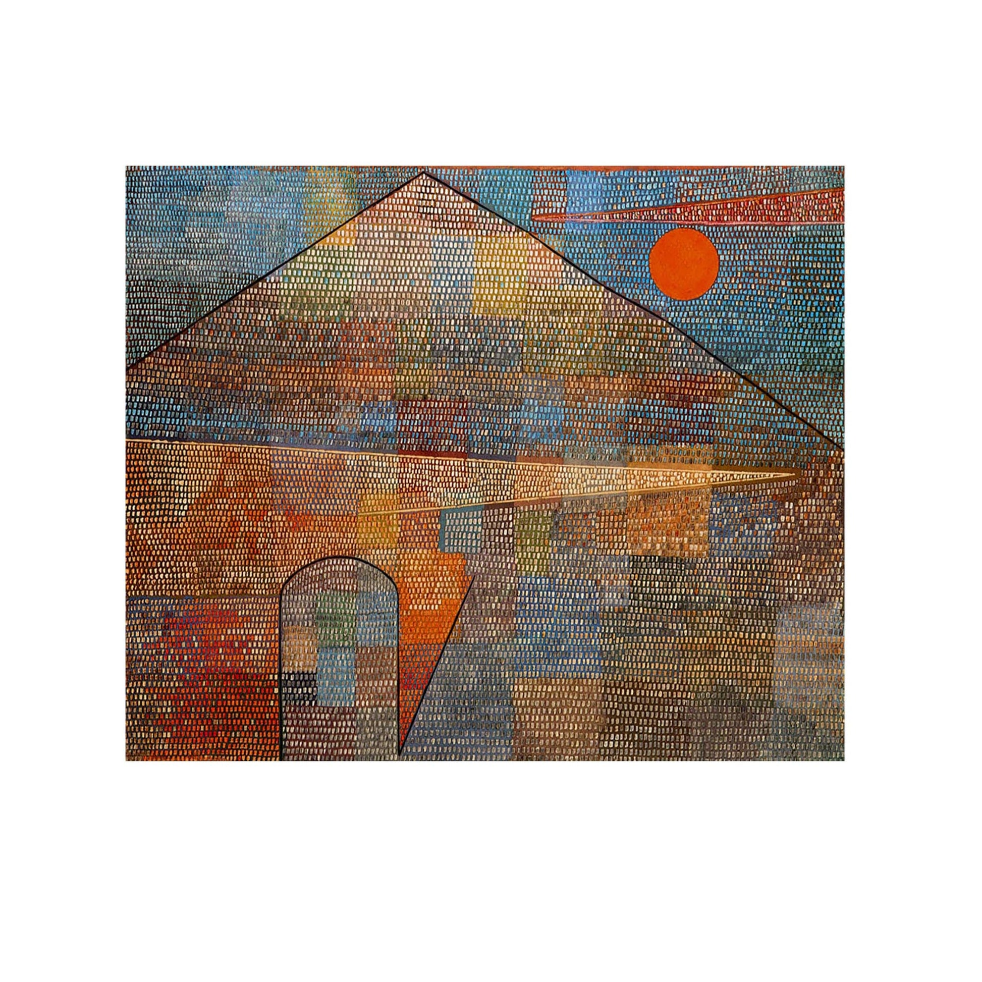 Ad Parnassum - Paul Klee - Reproduction Peinture