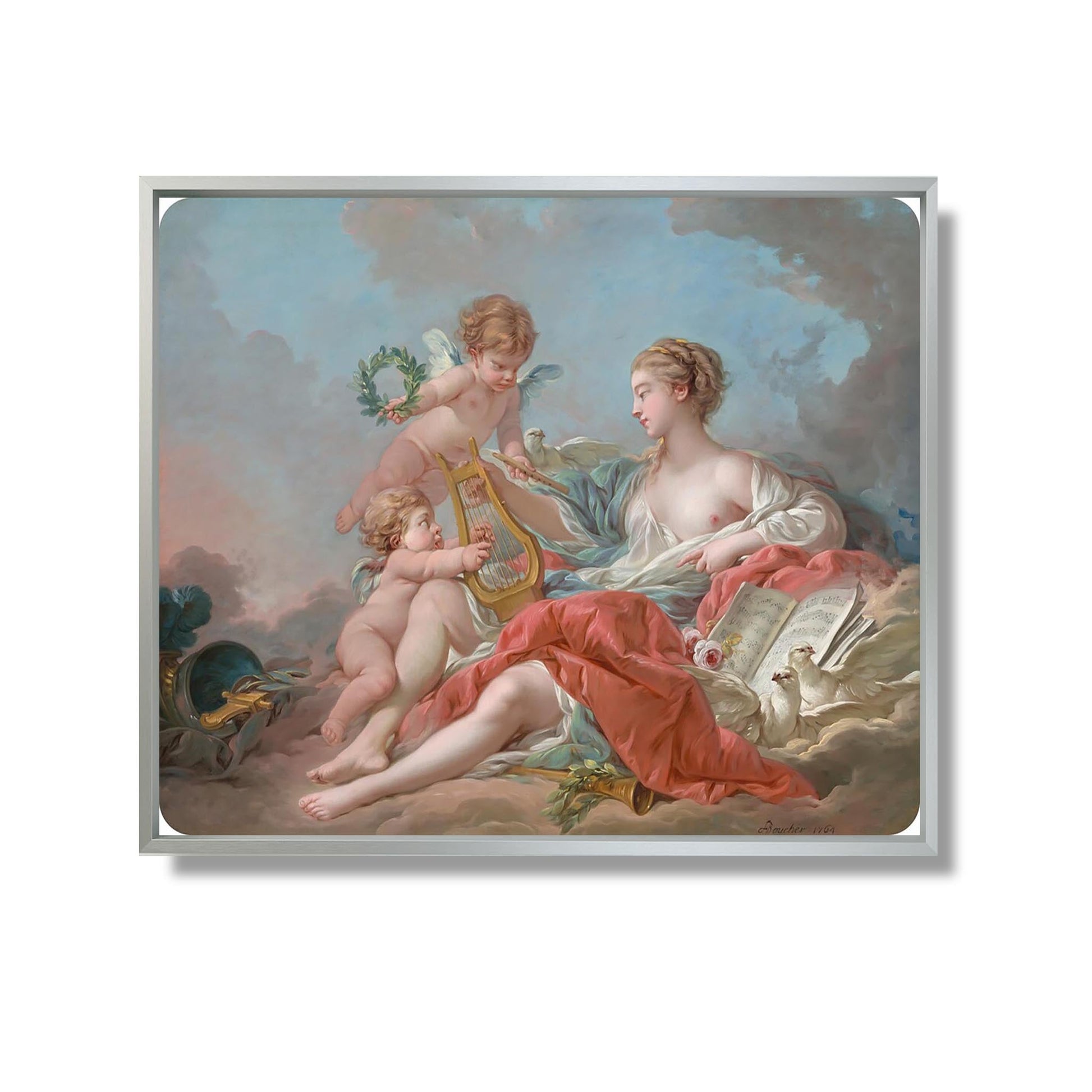 Allégorie de la musique - François Boucher - Reproduction Peinture