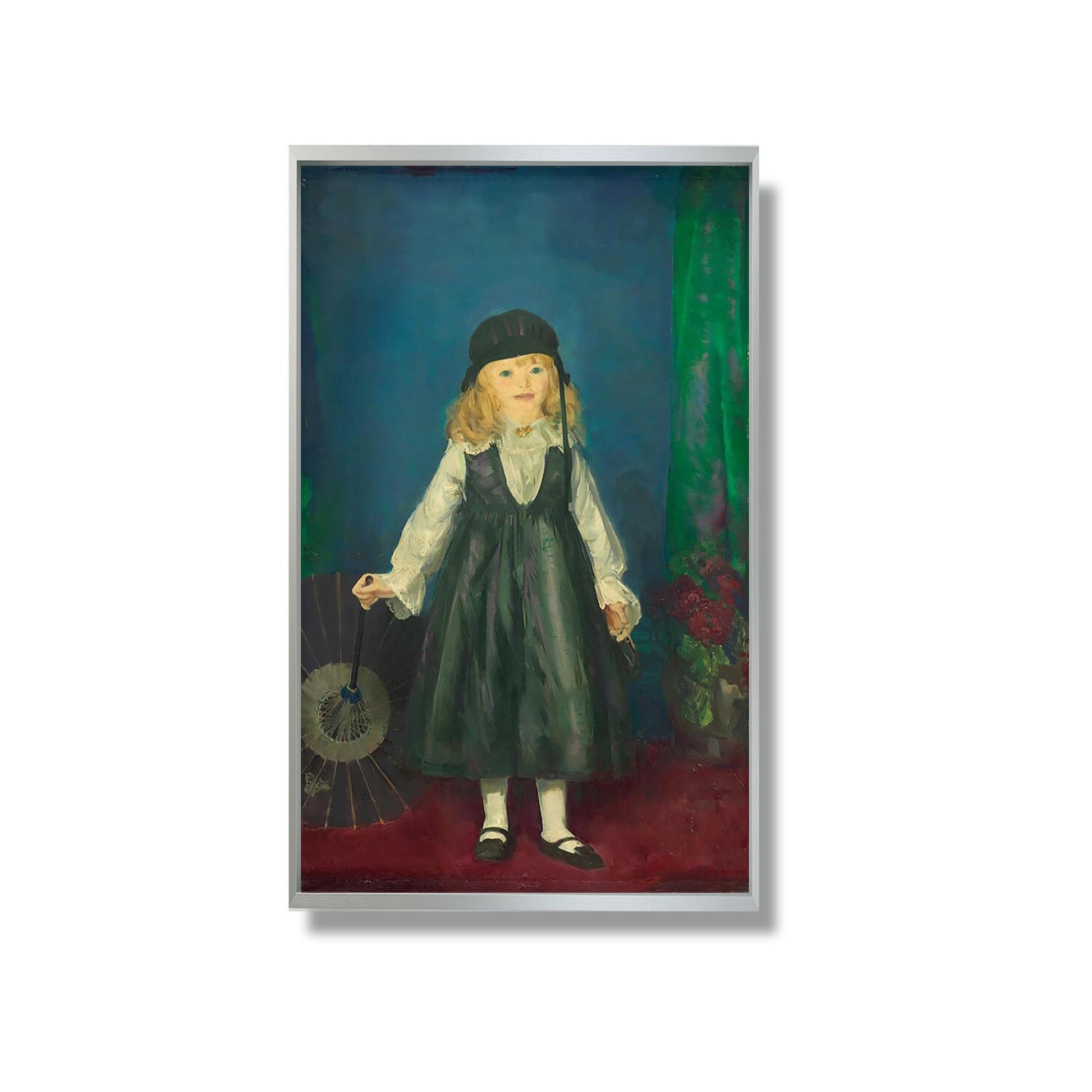 Anne with a Japanese Parasol - George Bellows - Reproduction Peinture