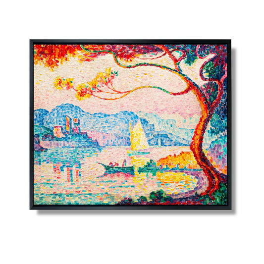 Antibes, petit port de Bacon - Paul Signac