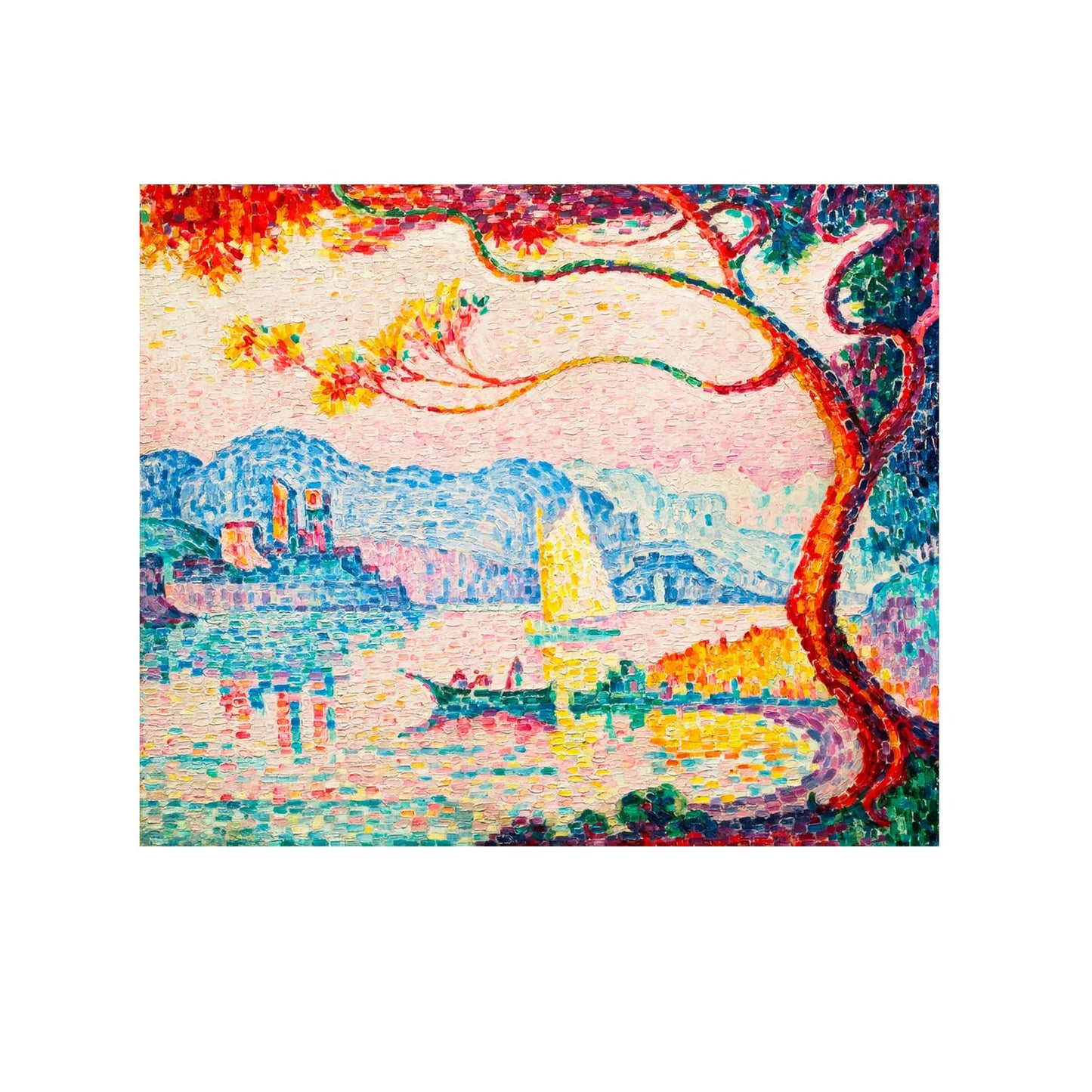 Antibes, Bacon's little port - Paul Signac