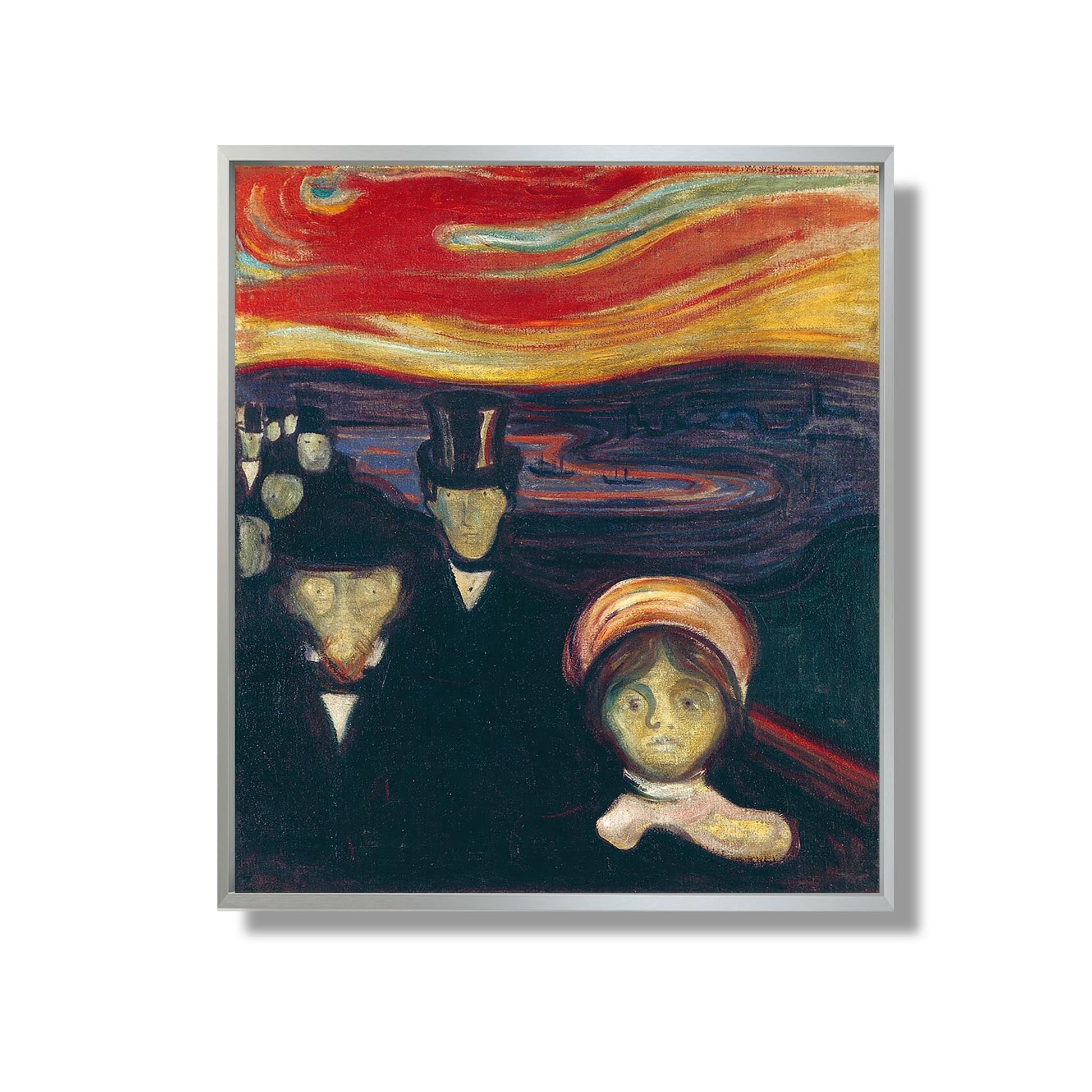 Anxiété - Edvard Munch - Reproduction Peinture