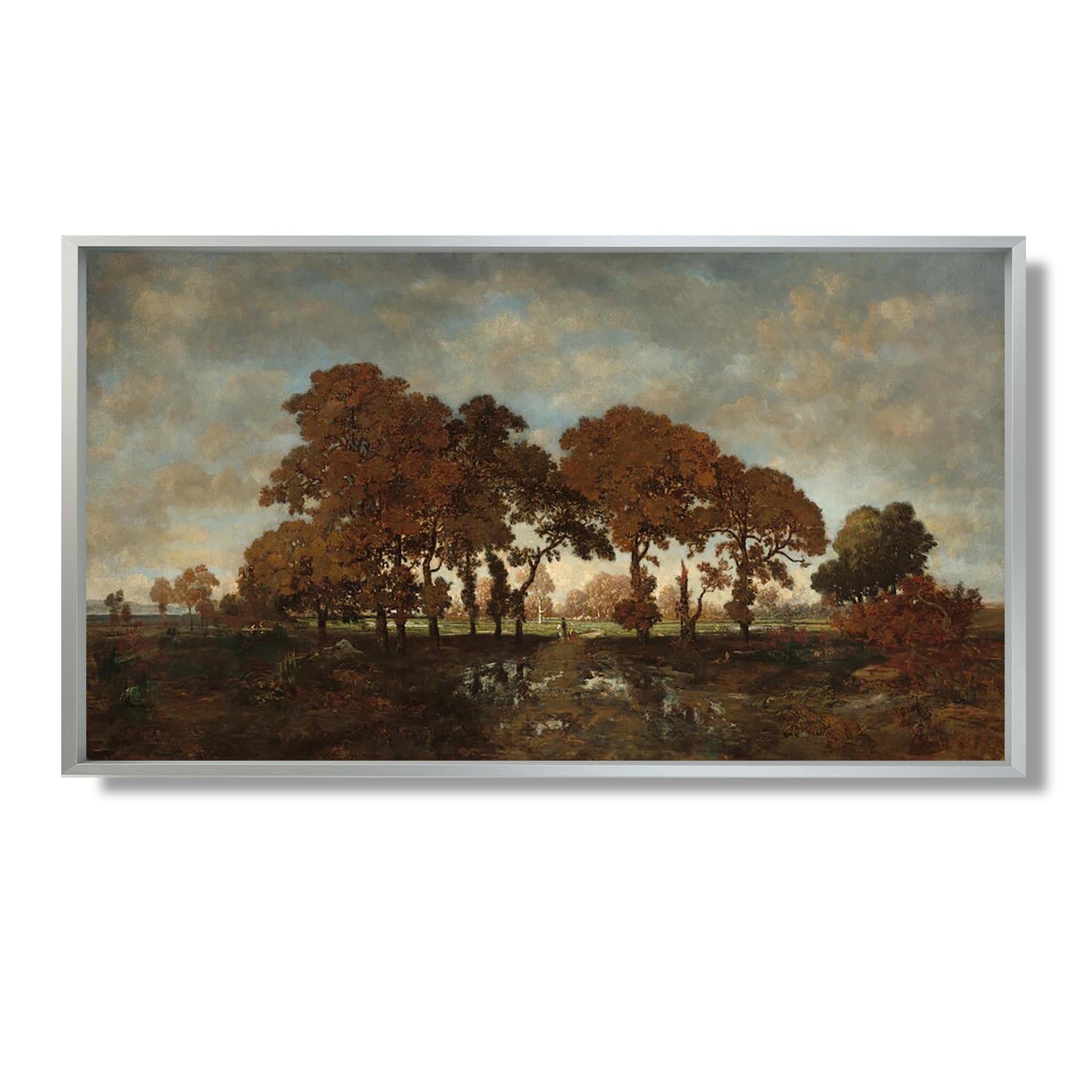 Après la Pluie - Théodore Rousseau - Reproduction Peinture