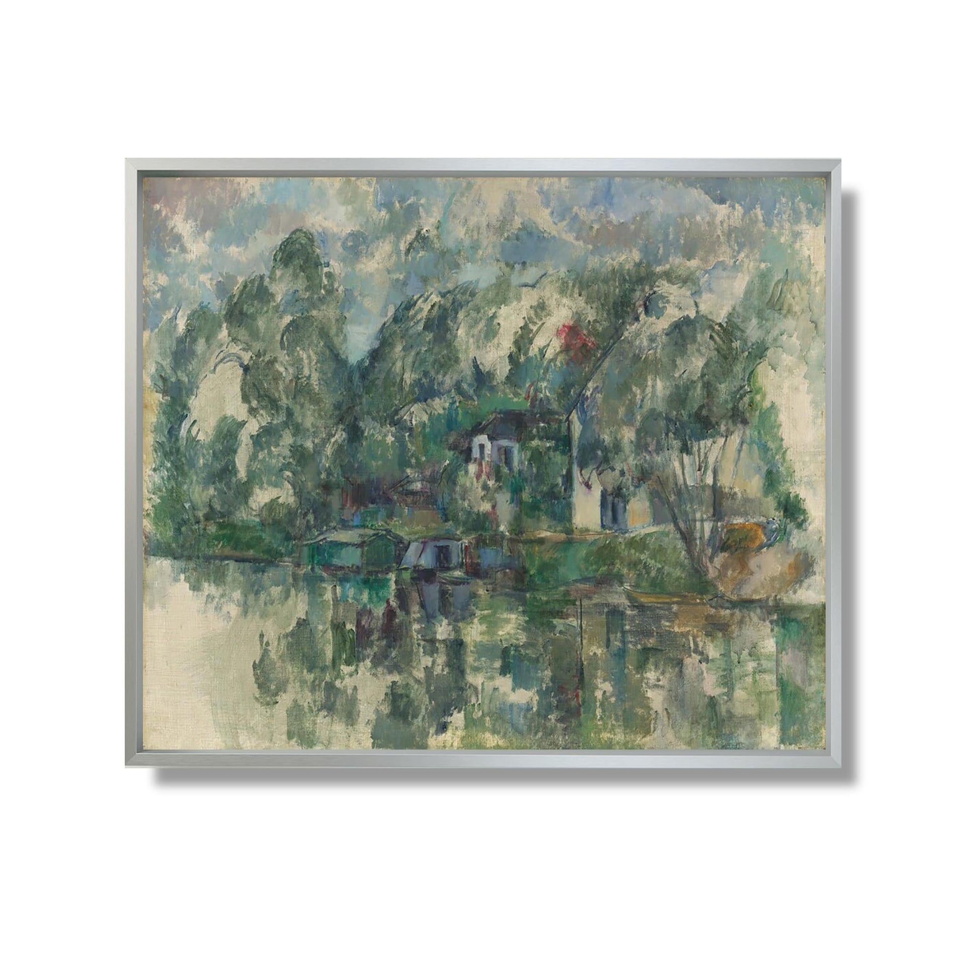 Au Bord de l'Eau - Paul Cézanne - Reproduction Peinture