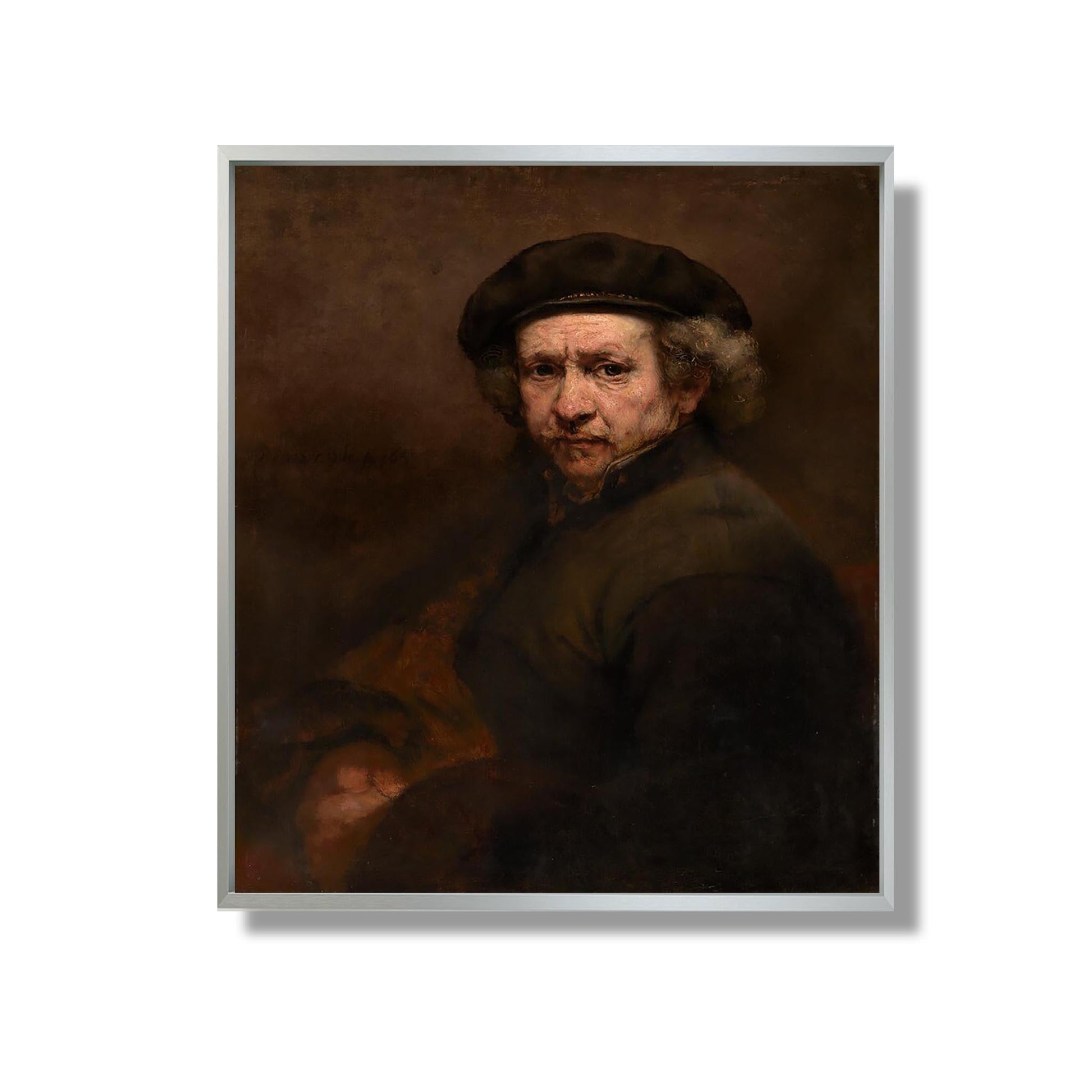 Autoportrait - Rembrandt - Reproduction Peinture