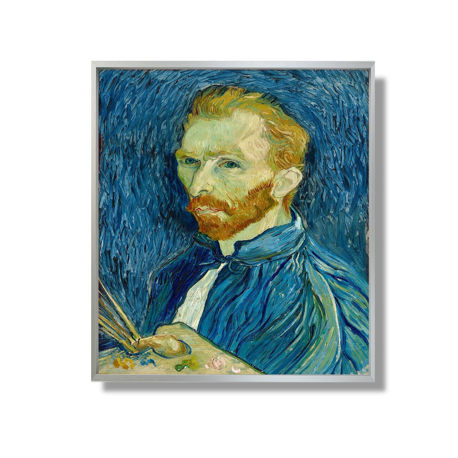 Autoportrait, 1889 - Vincent Van Gogh - Reproduction Peinture