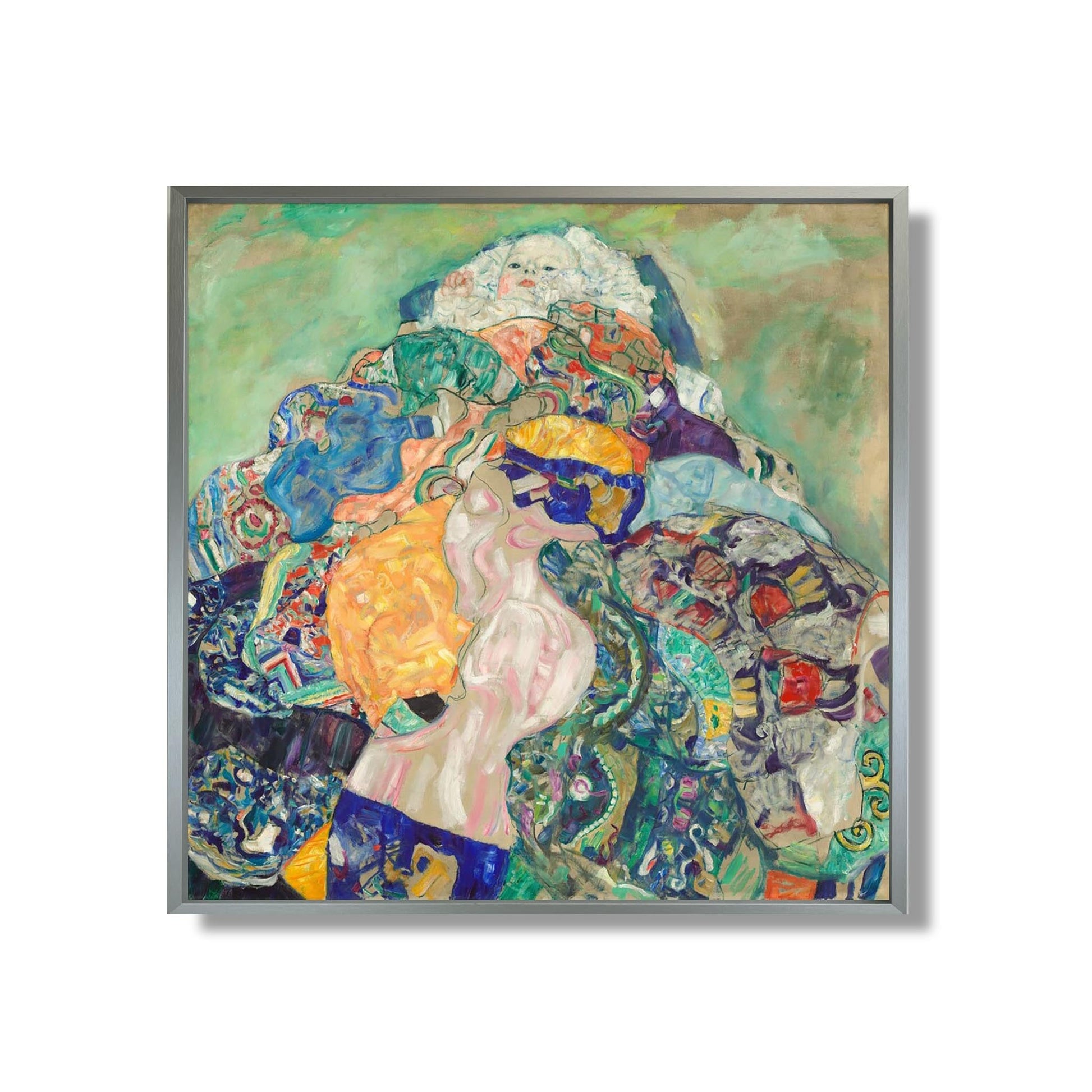 Baby (Cradle) - Gustav Klimt - Reproduction Peinture