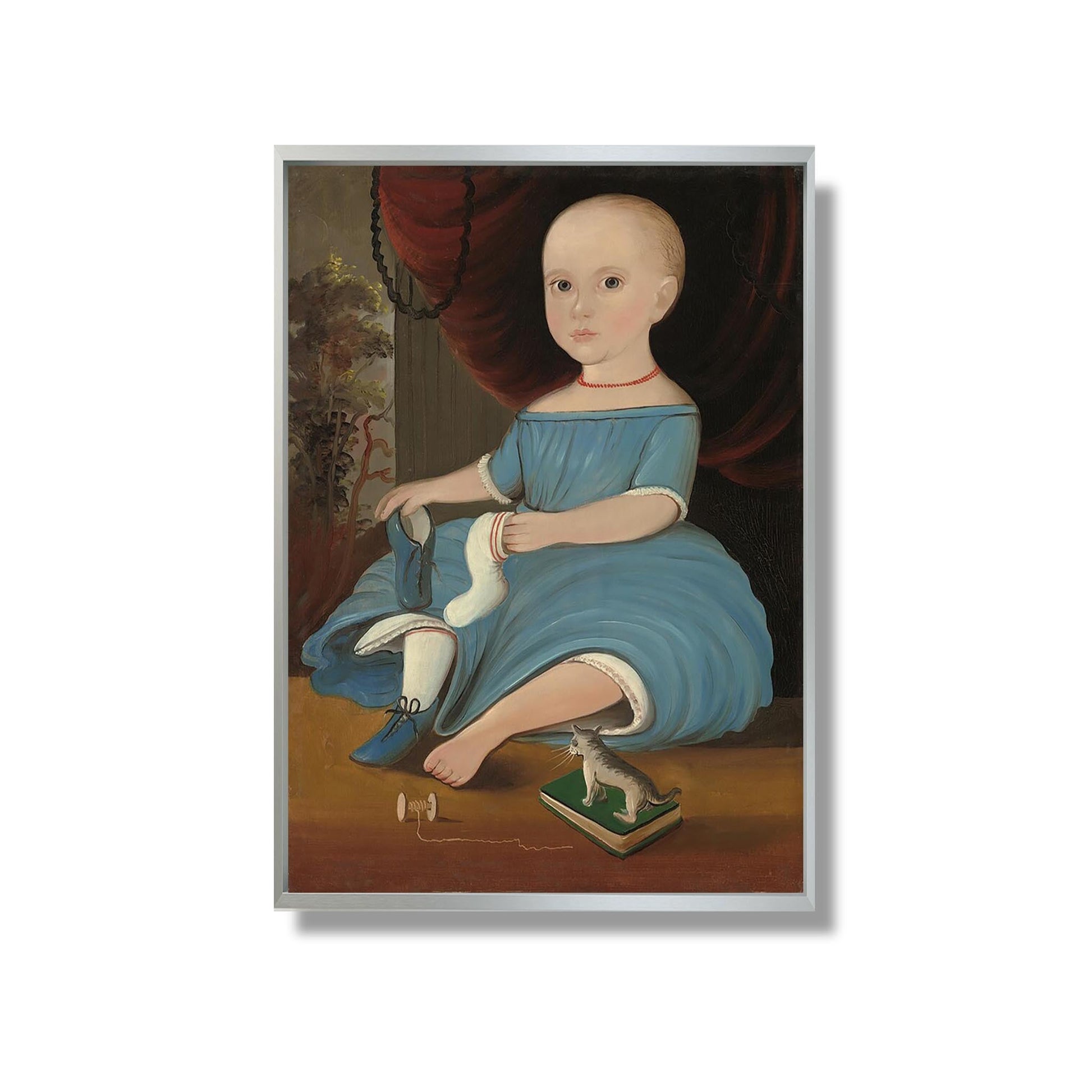 Baby in Blue - William Matthew Prior - Reproduction Peinture