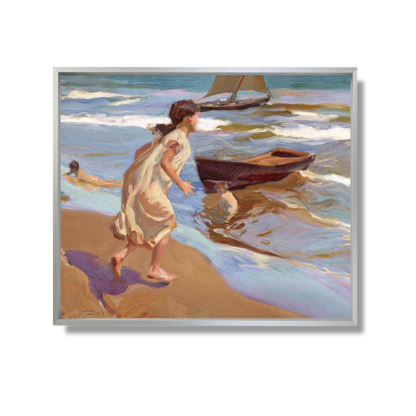 Bathing Hour - Joaquin Sorolla y Bastida