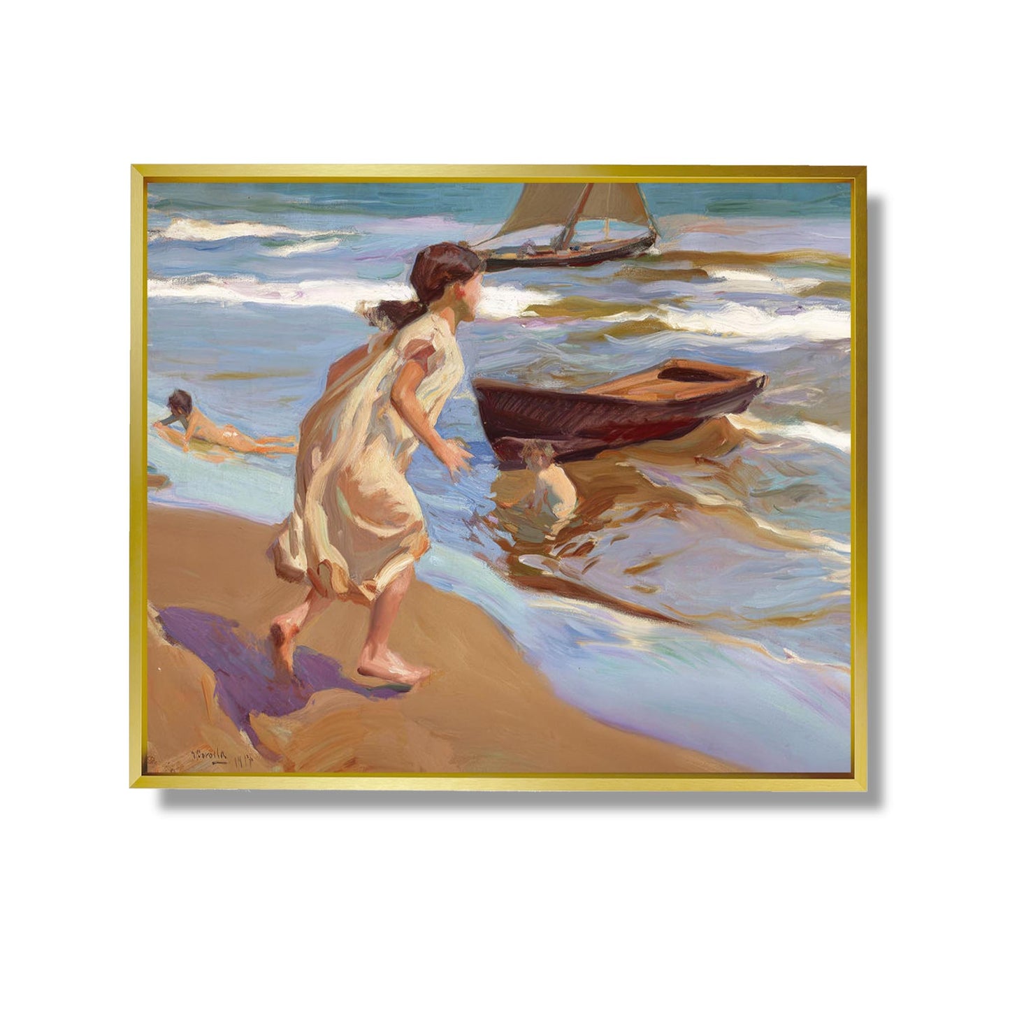 Bathing Hour - Joaquin Sorolla y Bastida