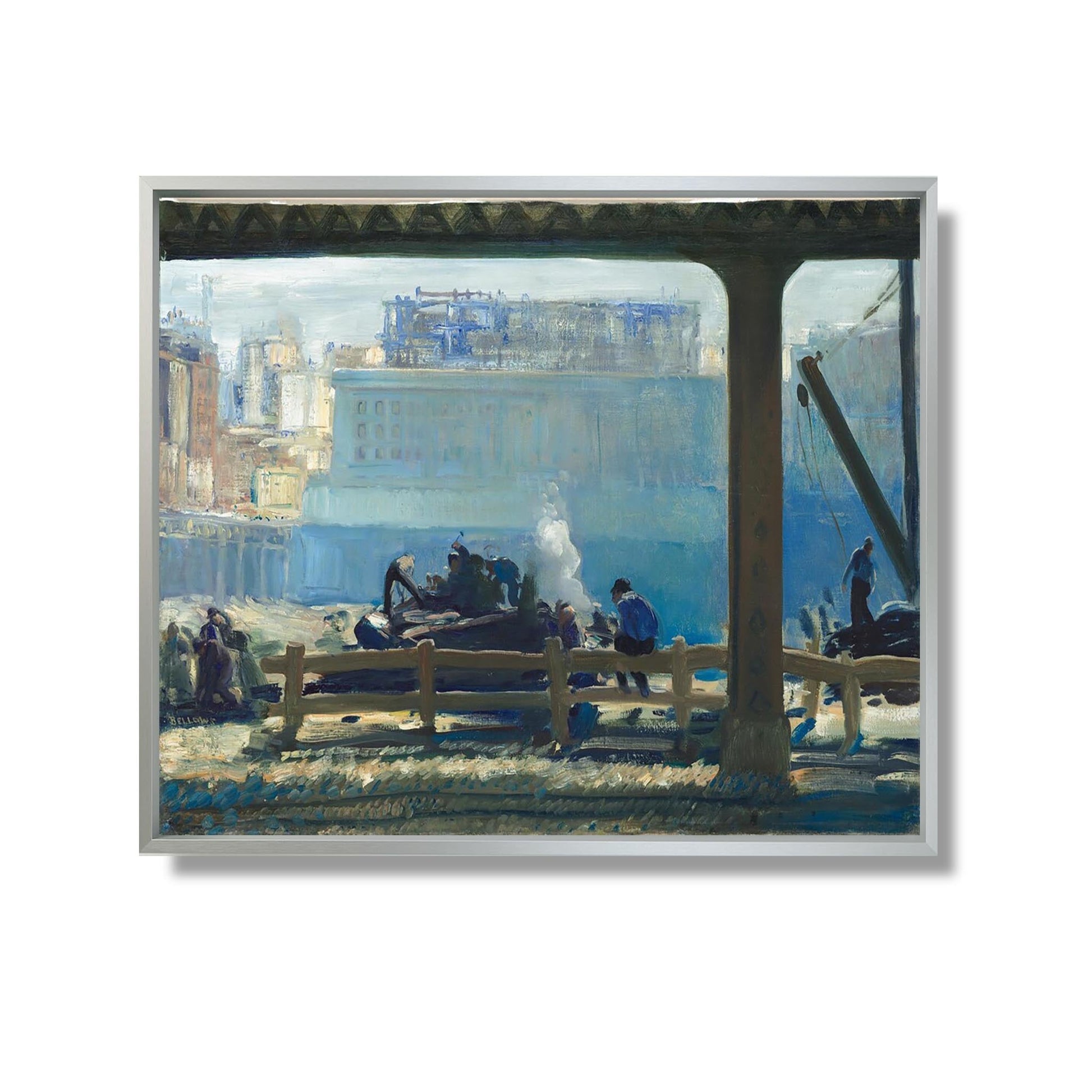 Blue Morning - George Bellows - Reproduction Peinture