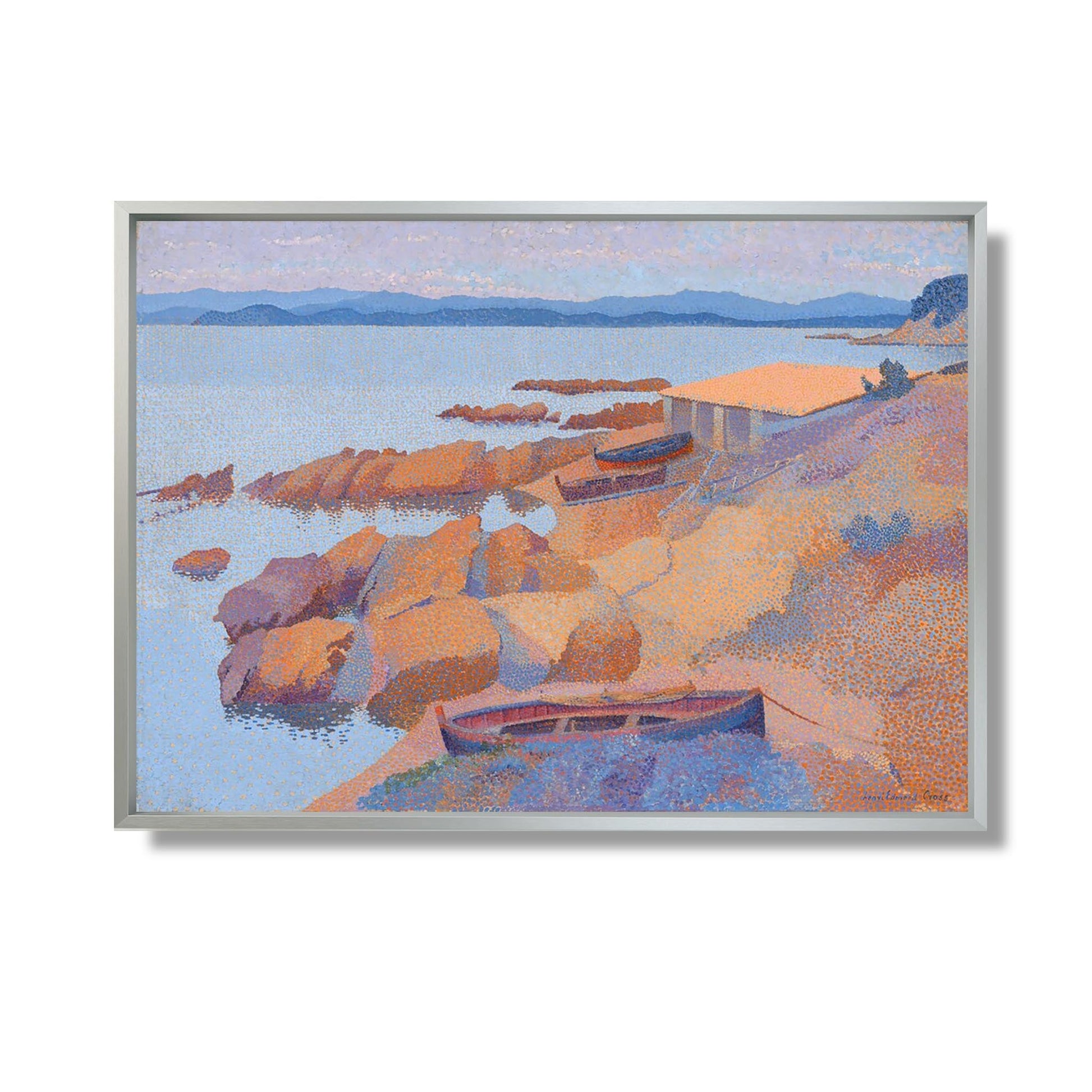 Calanque des Antibois - Henri Edmond Cross - Reproduction Peinture